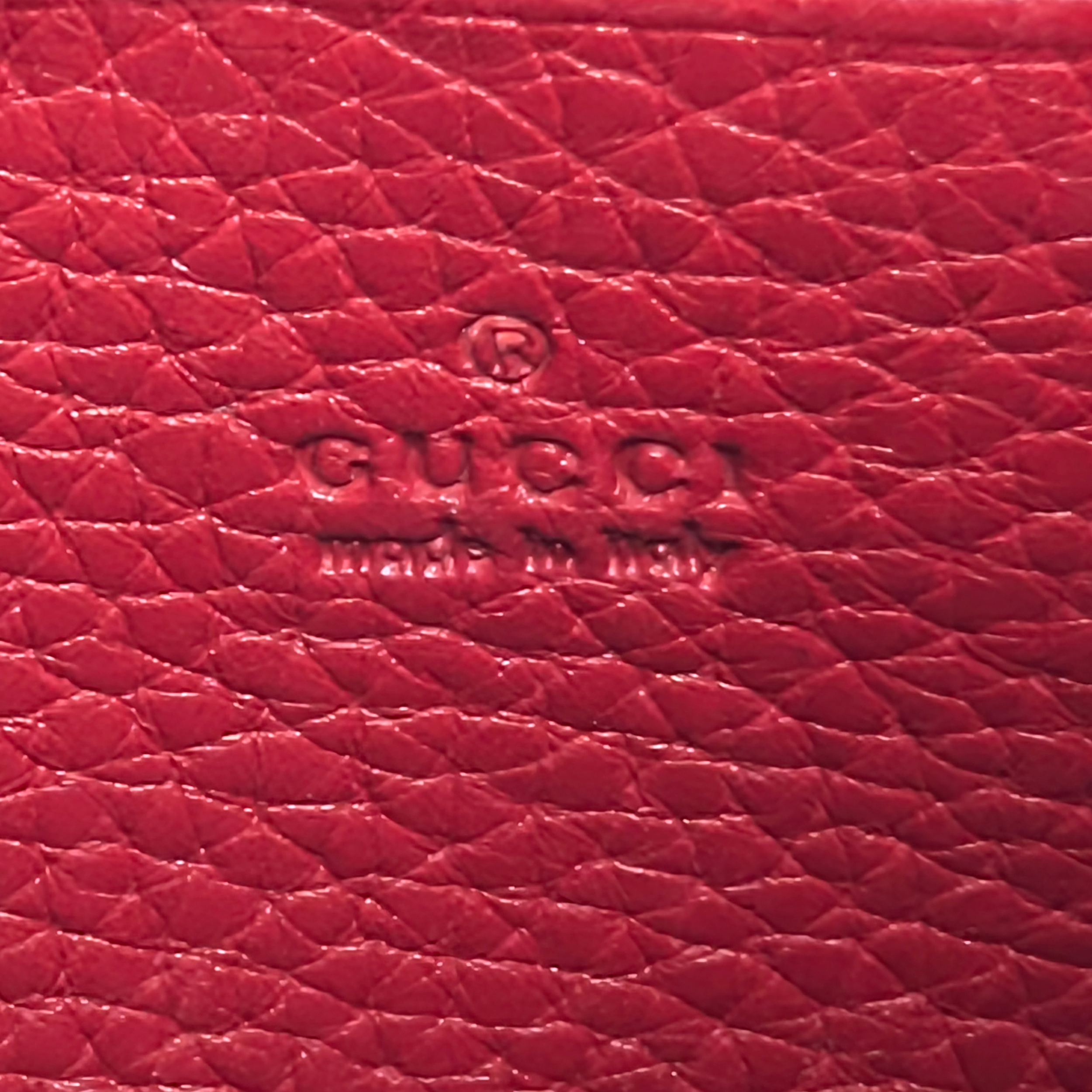 Gucci GG Marmont Wallet On Chain Red