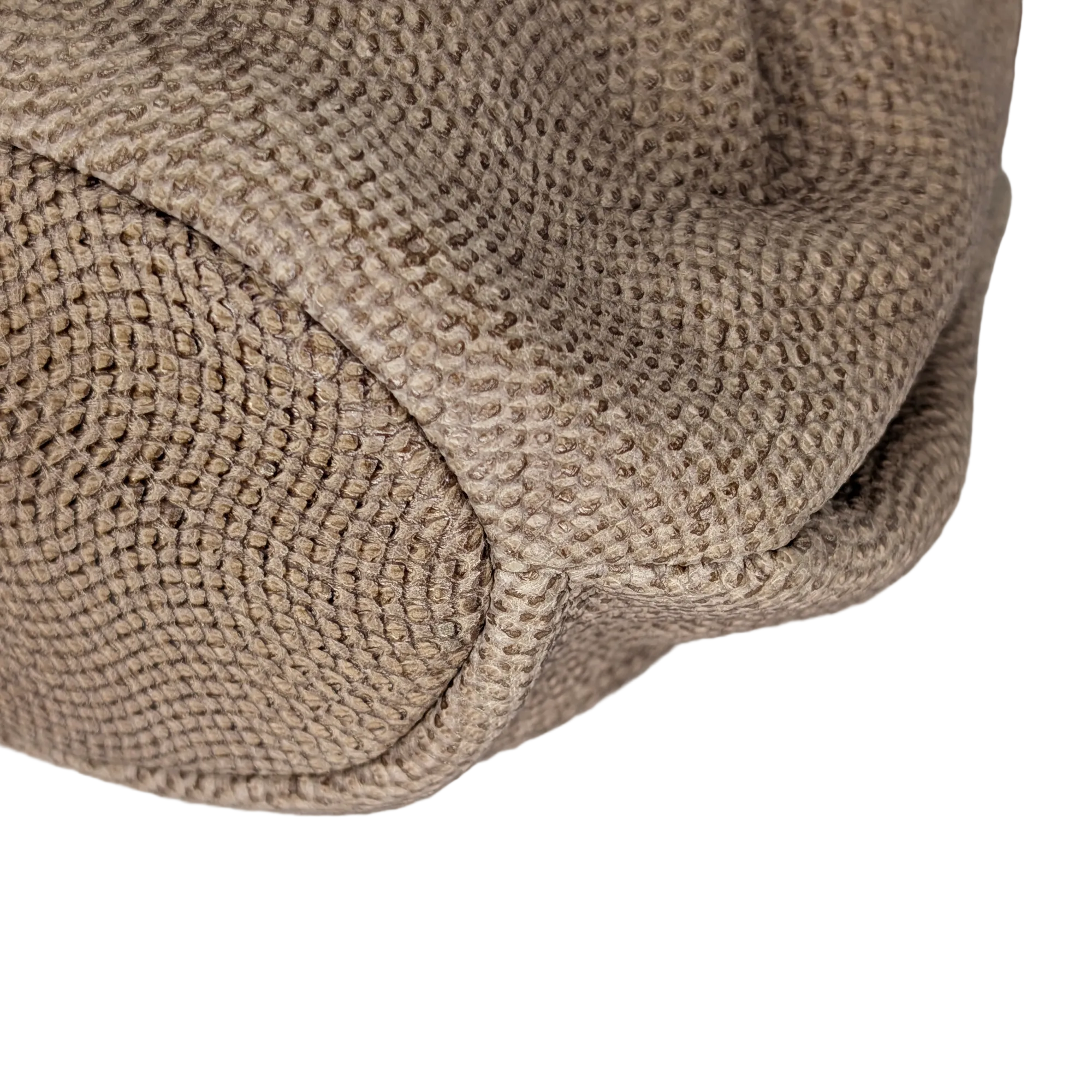 Bvlgari Lizard Skin Handbag Beige