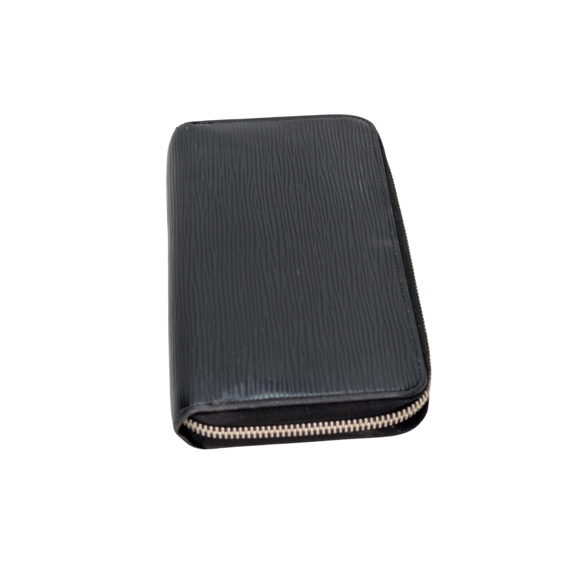 Louis Vuitton Zippy Epi Long Wallet Black