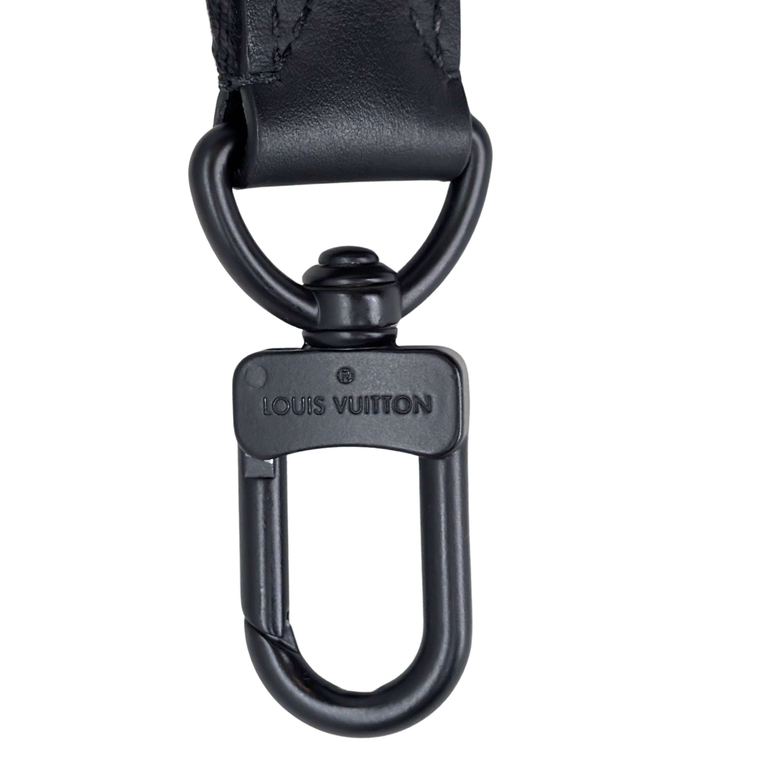 Louis Vuitton Keepall 25 Bandouliere Taurillon Monogram Leather Black