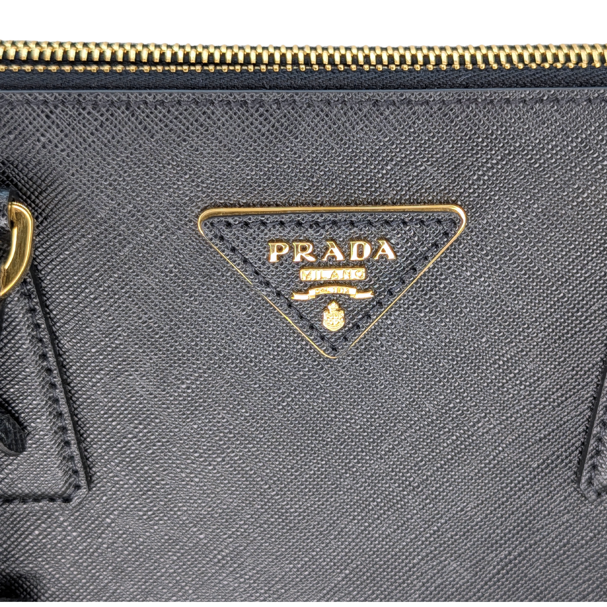 Prada Galleria Medium Saffiano Leather Black