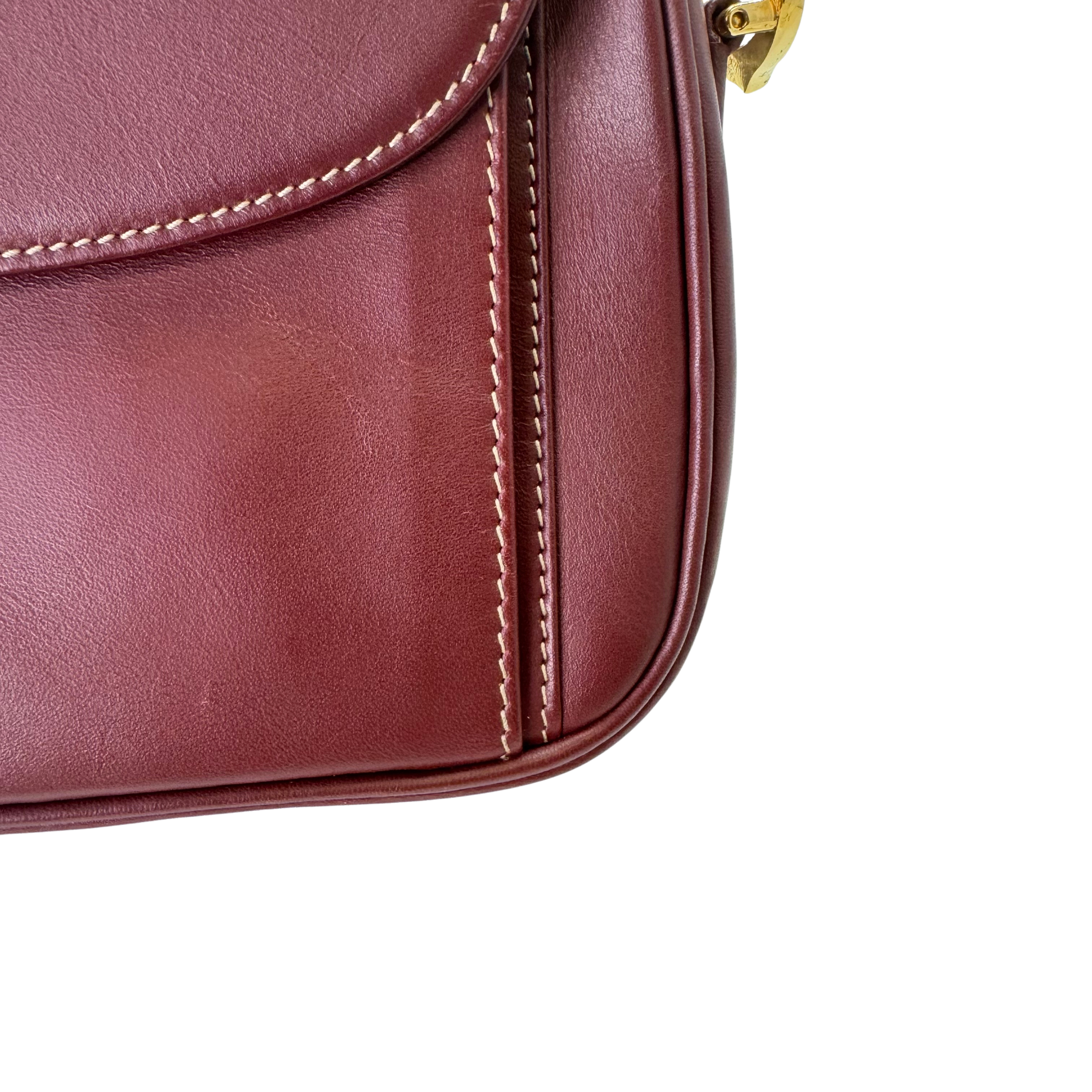 Cartier Must De Cartier Crossbody Bag Leather Brown