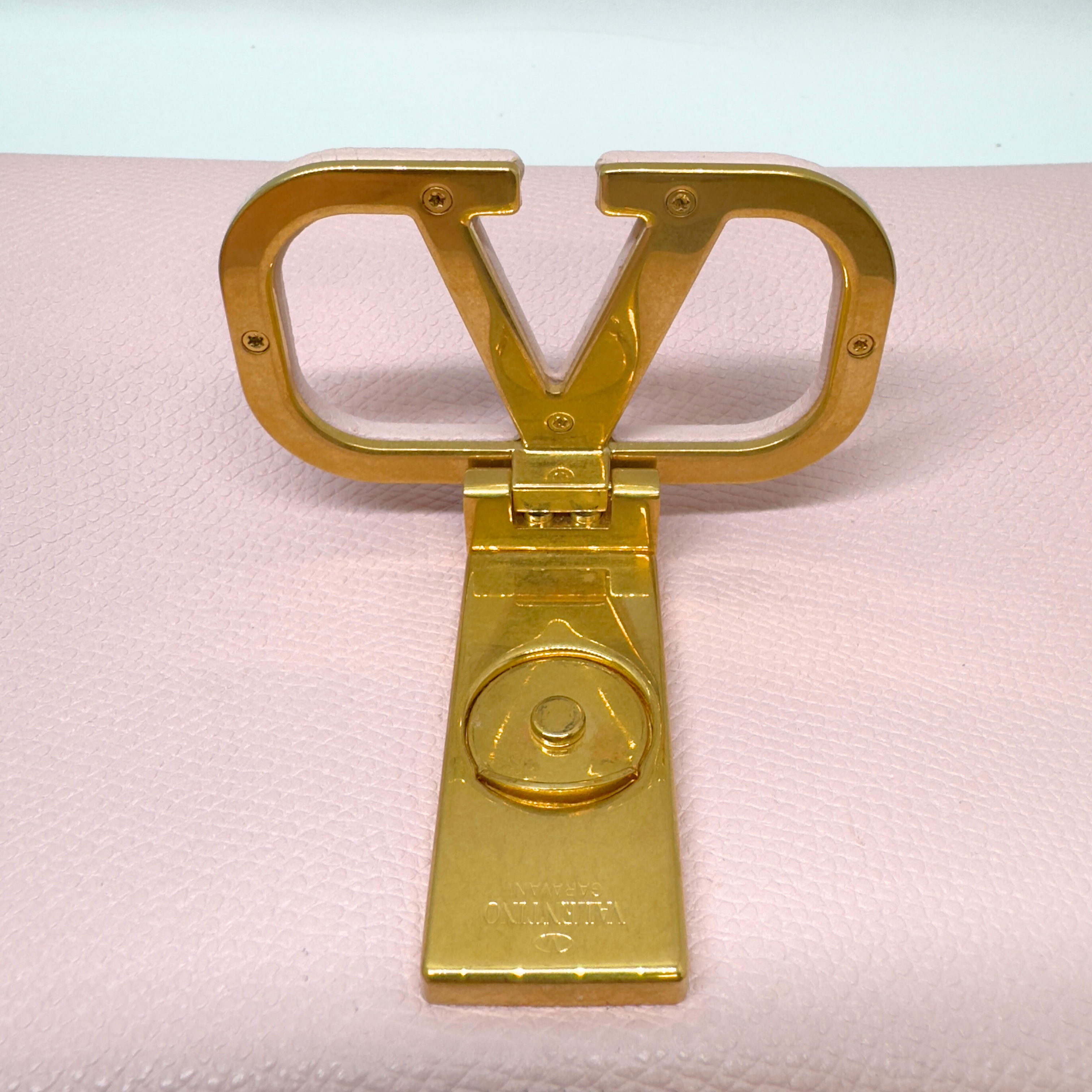 Valentino Garavani Small VSling Shoulder Bag Leather Pink