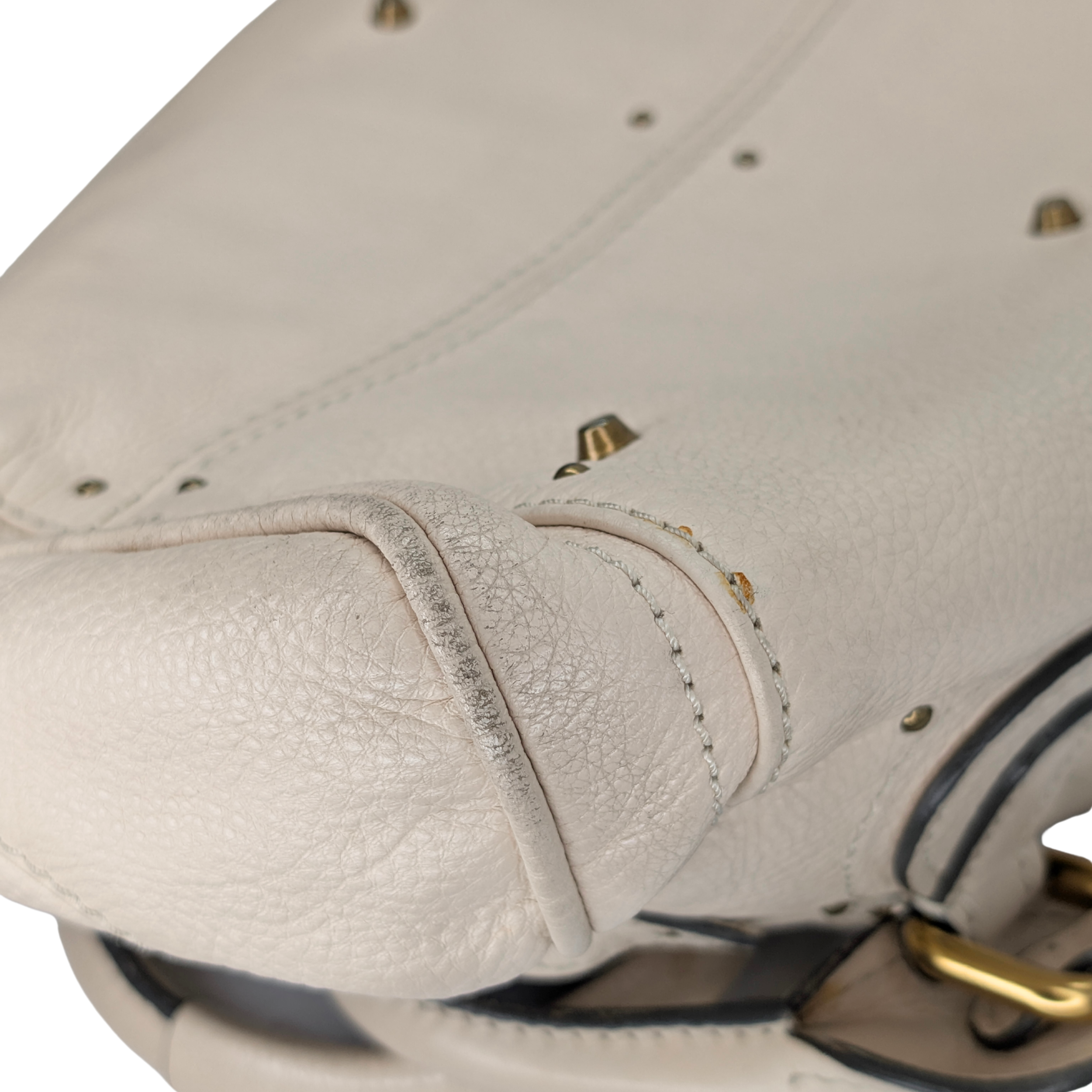 Chloé Paddington Bag Leather Off-white