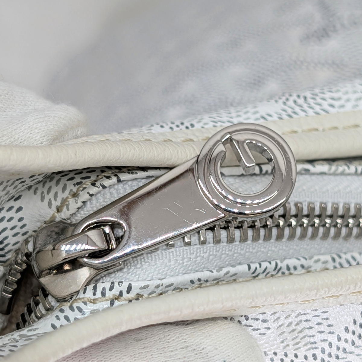 Goyard Bohème Hobo bag White