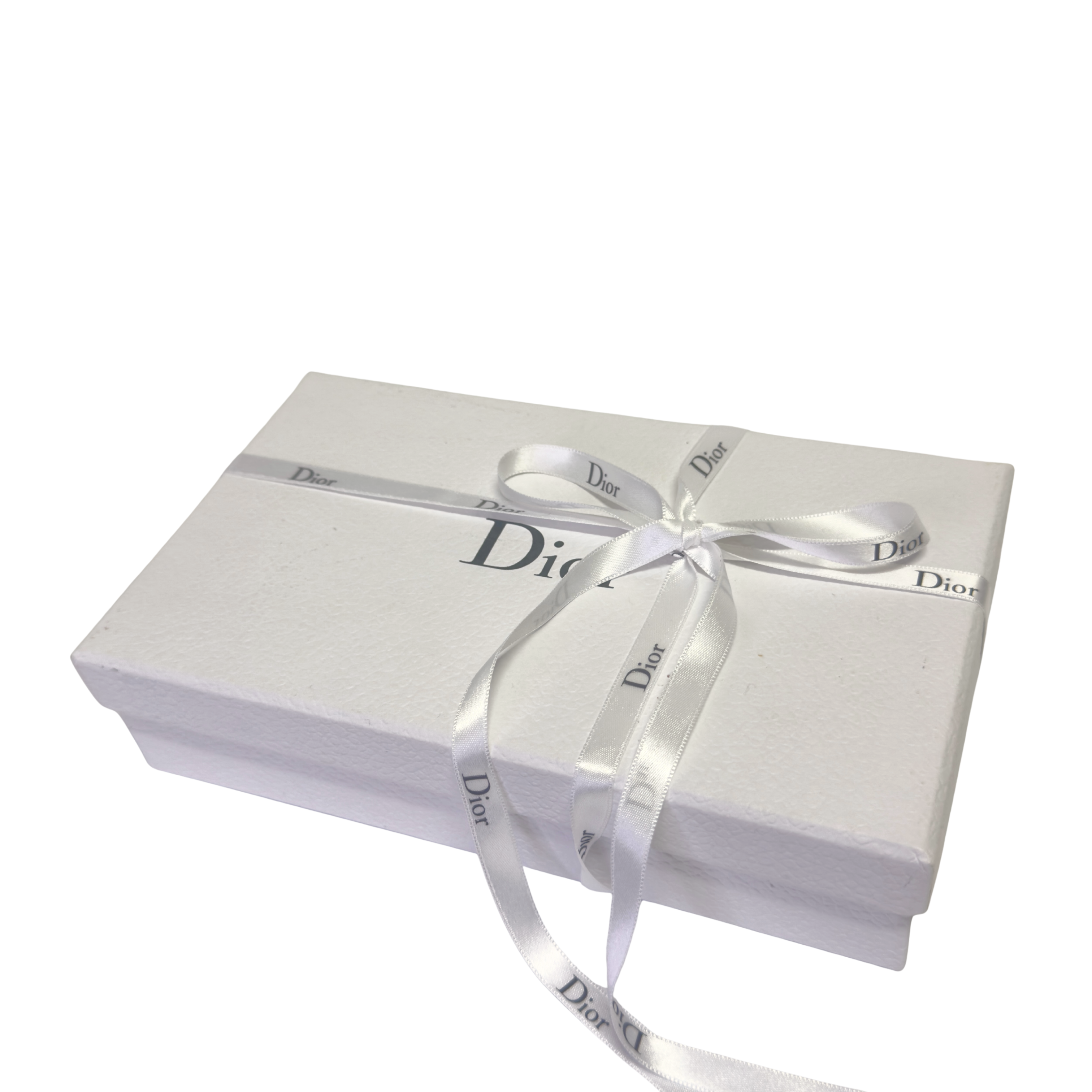 Dior Patent Leather Long Wallet With Chain Black