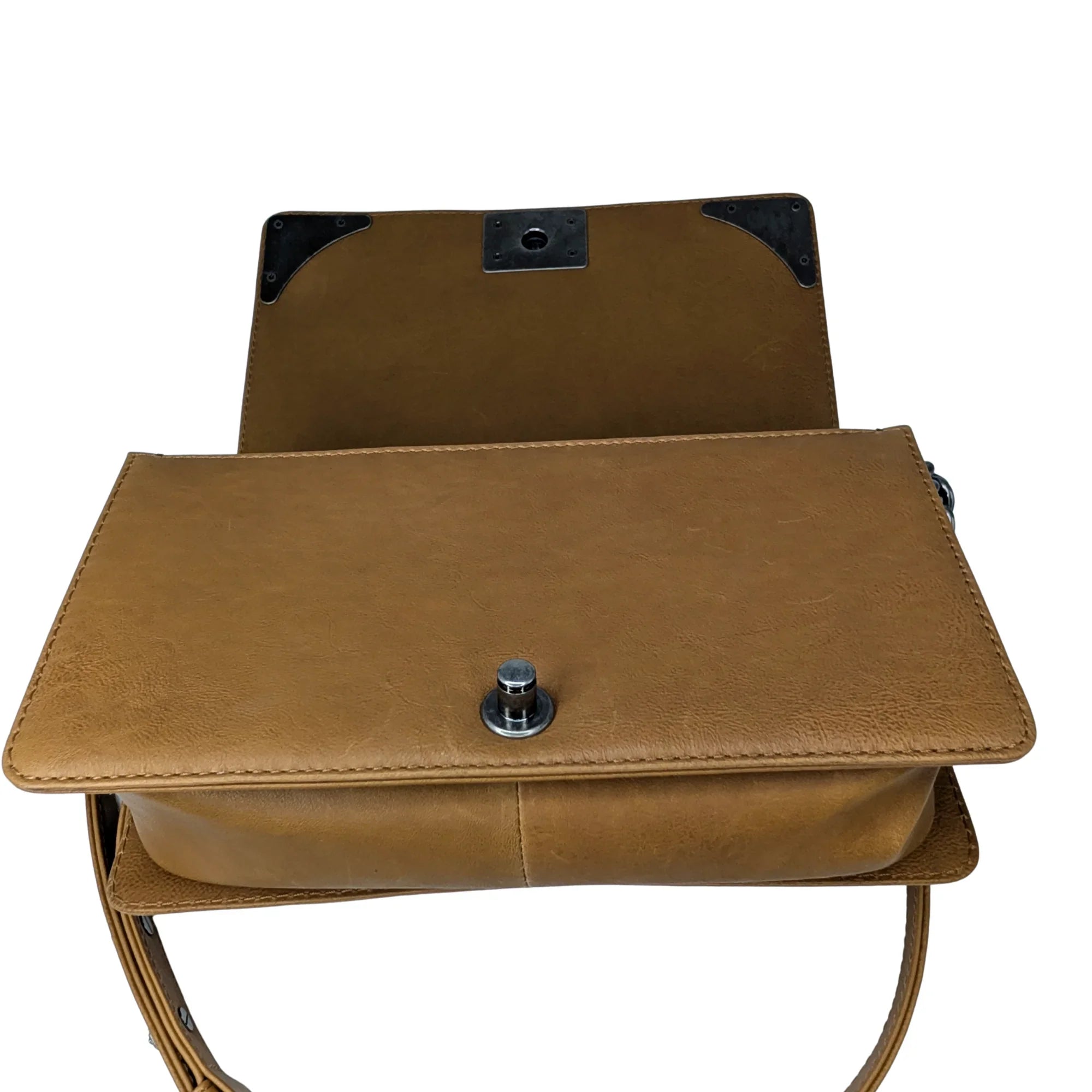 Chanel Paris-Dallas Boy Flap Bag Brown - Lost Designer