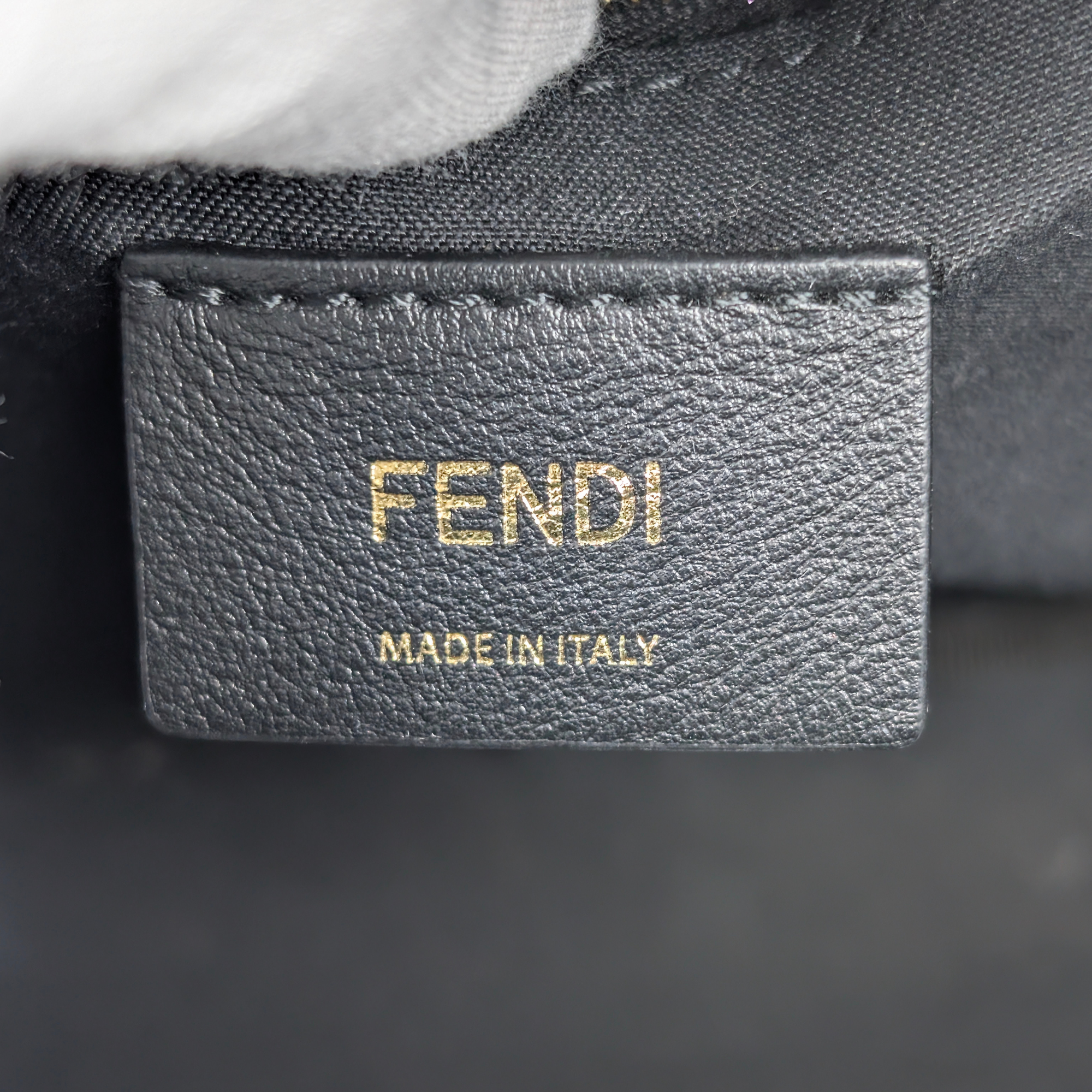 Fendi Zucca Pattern Mini FF Backpack Brown