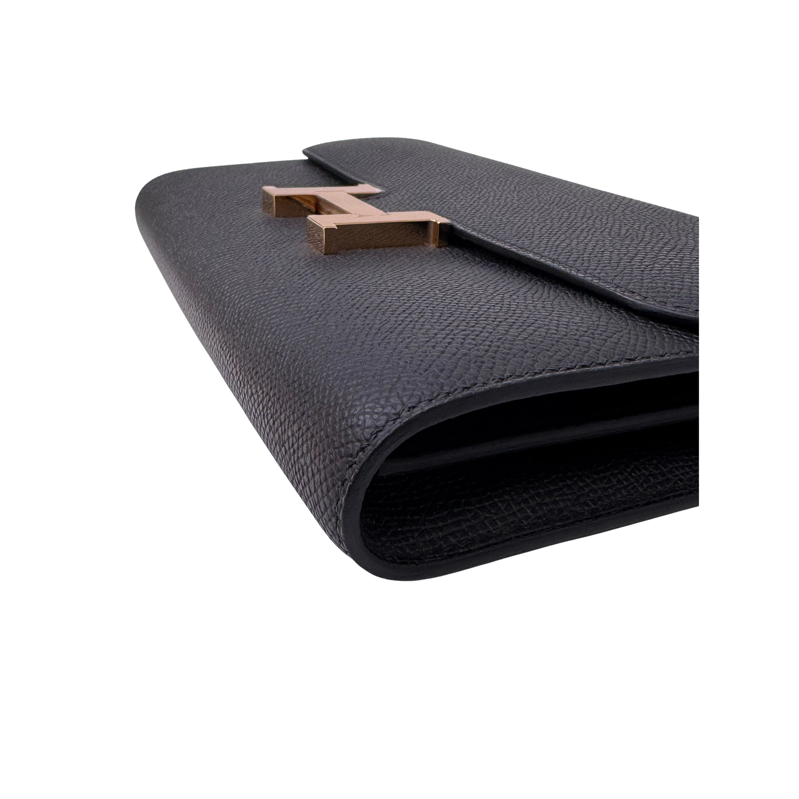 Hermés Constance To Go Crossbody Bag Black
