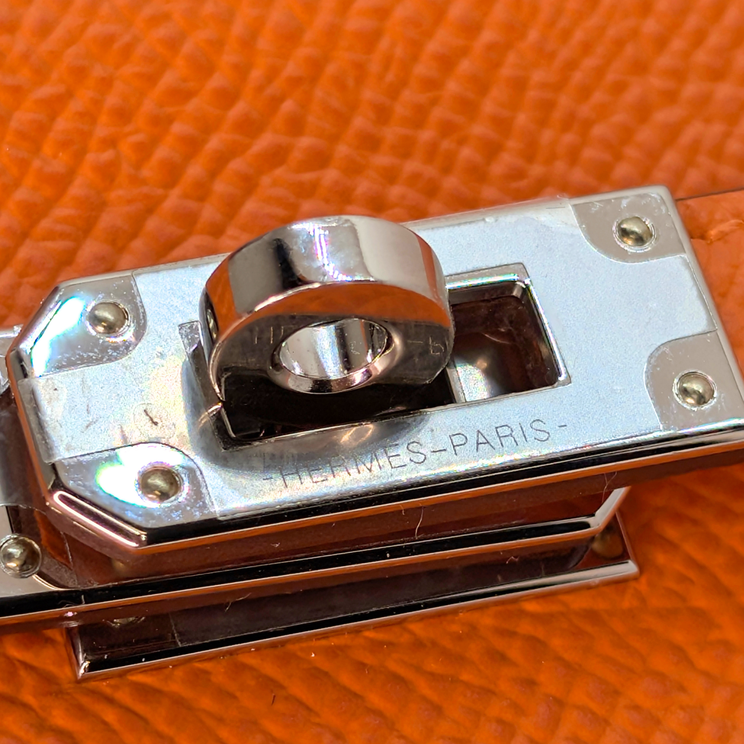 Hermes Portefeuille Kelly Sac To Go Veau Epsom B Stamp