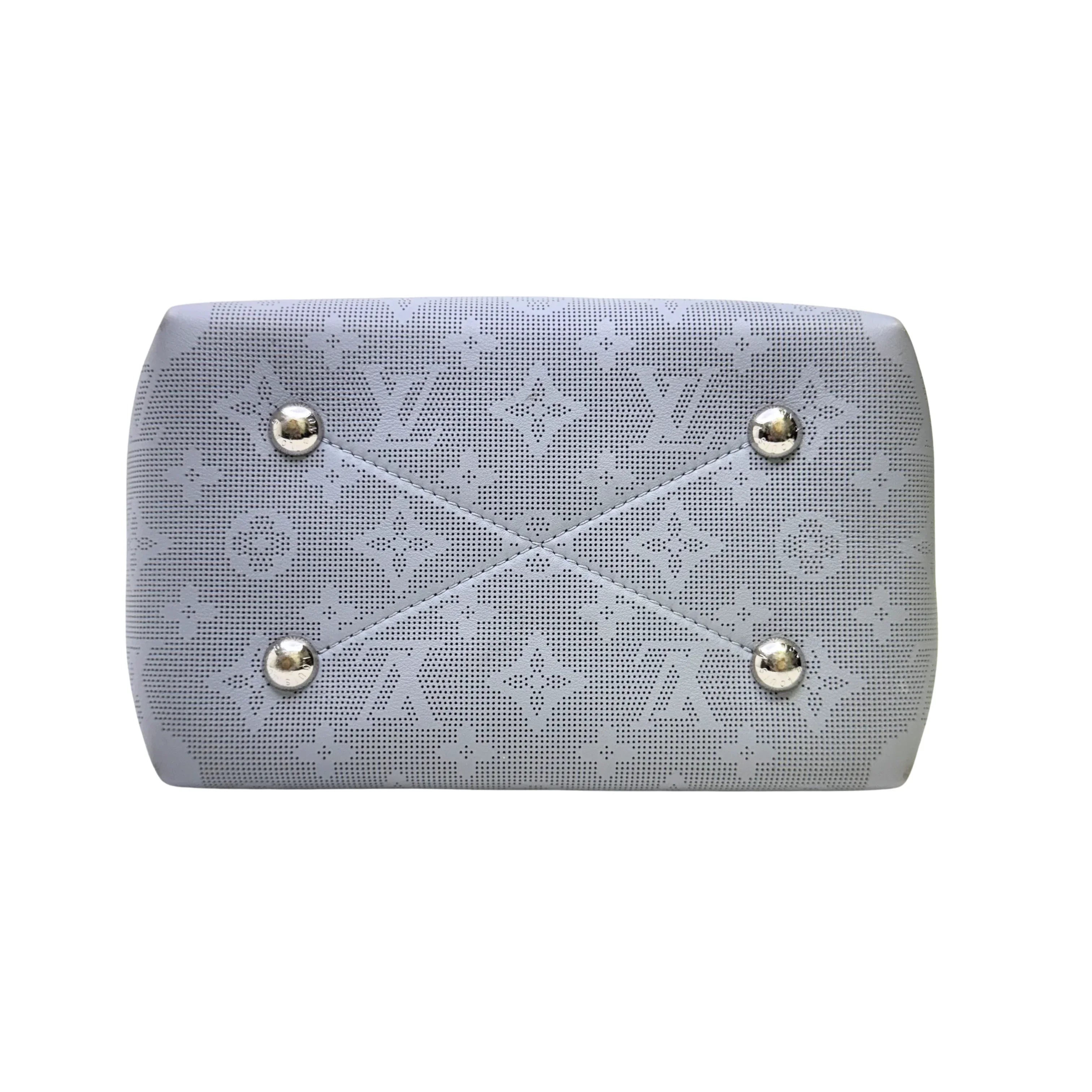 Louis Vuitton Bella Mahina Bag Leather Olympe Blue - Lost Designer