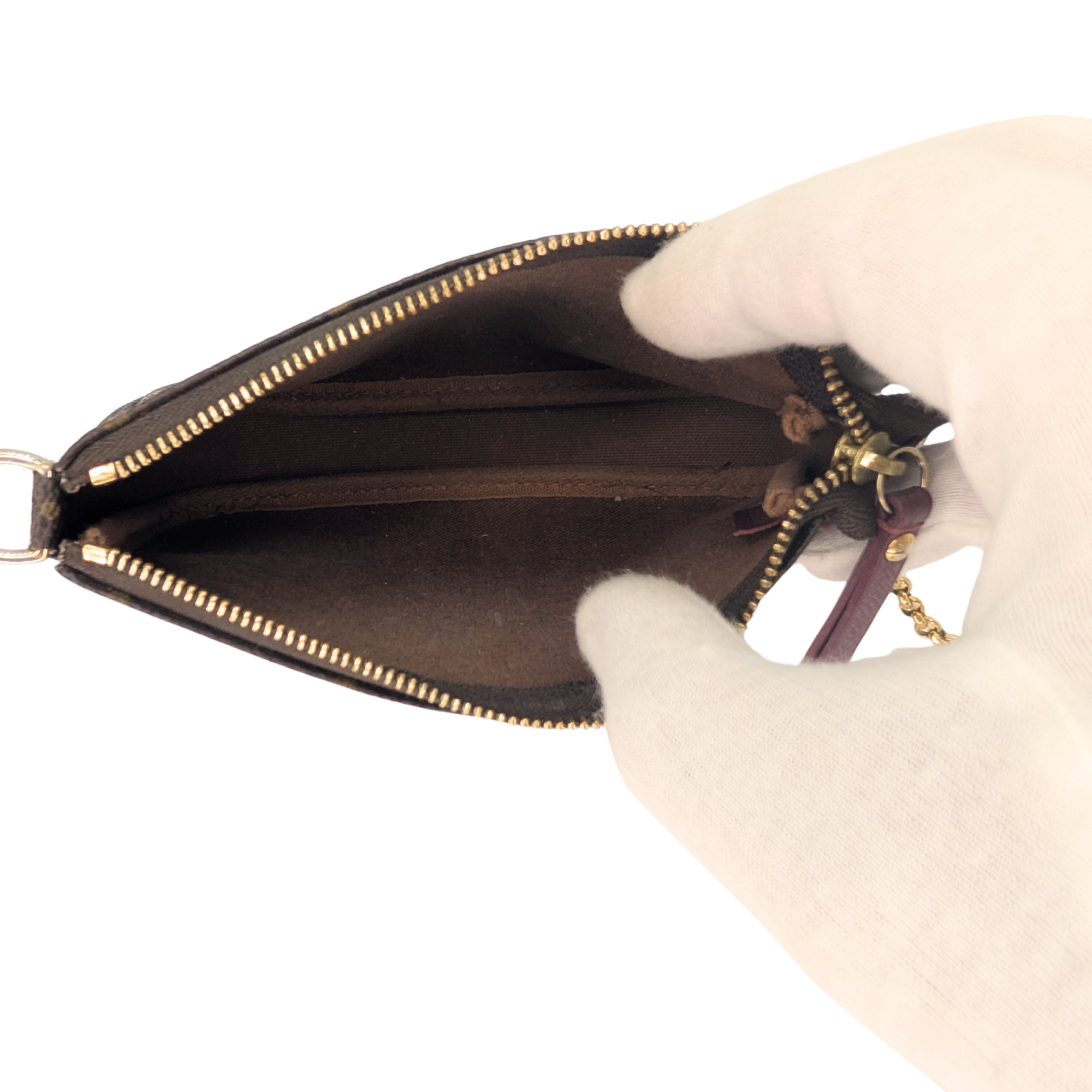 Louis Vuitton Travel Stamp Mini Pochette Bag