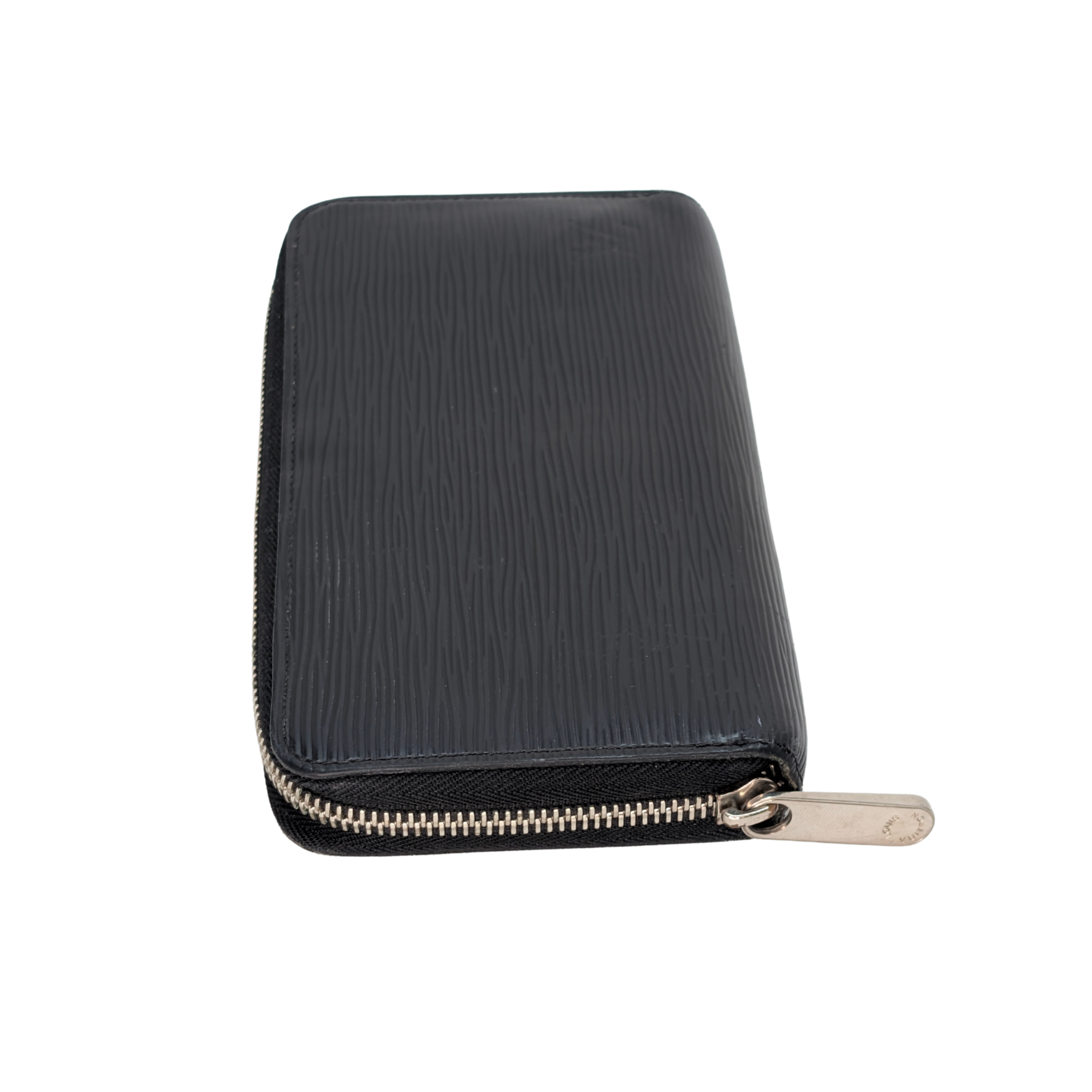 Louis Vuitton Zippy Epi Long Wallet Black