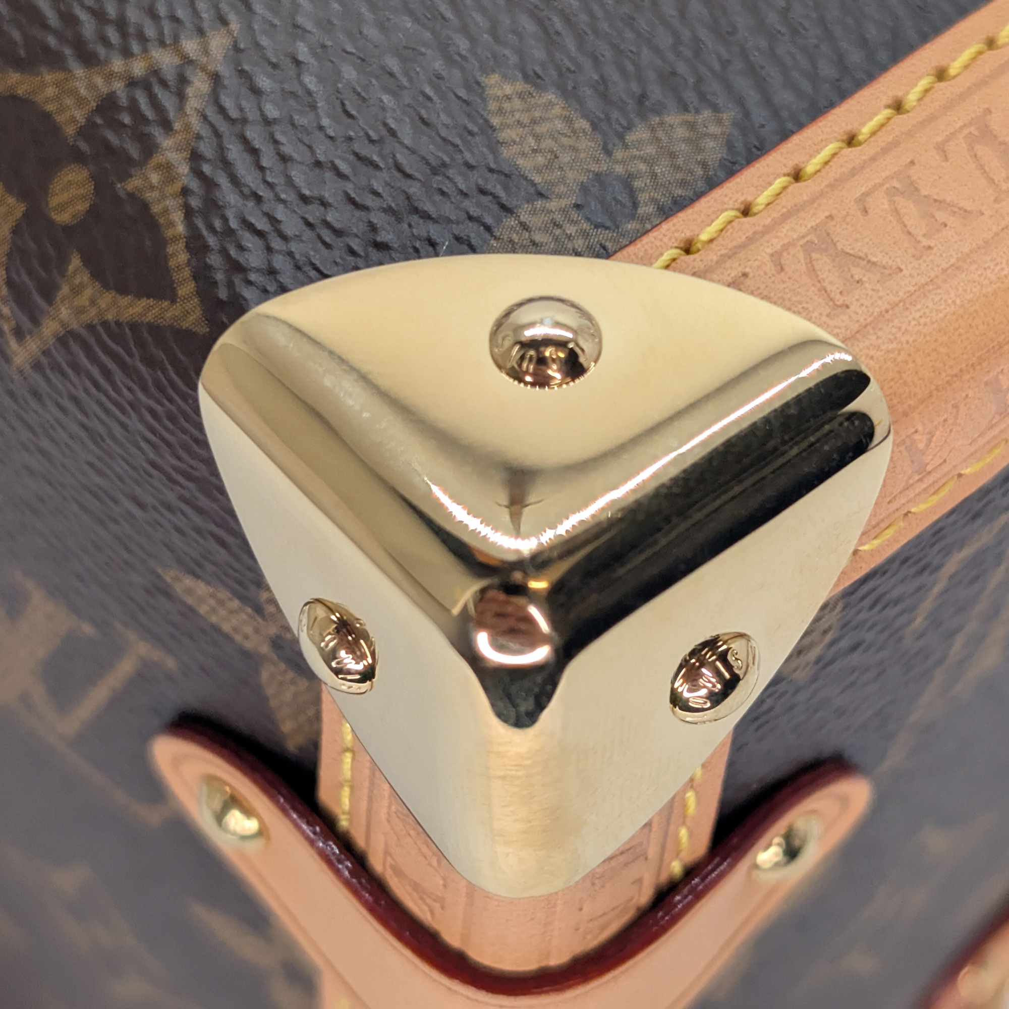 Louis Vuitton Side Trunk MM Monogram Bag