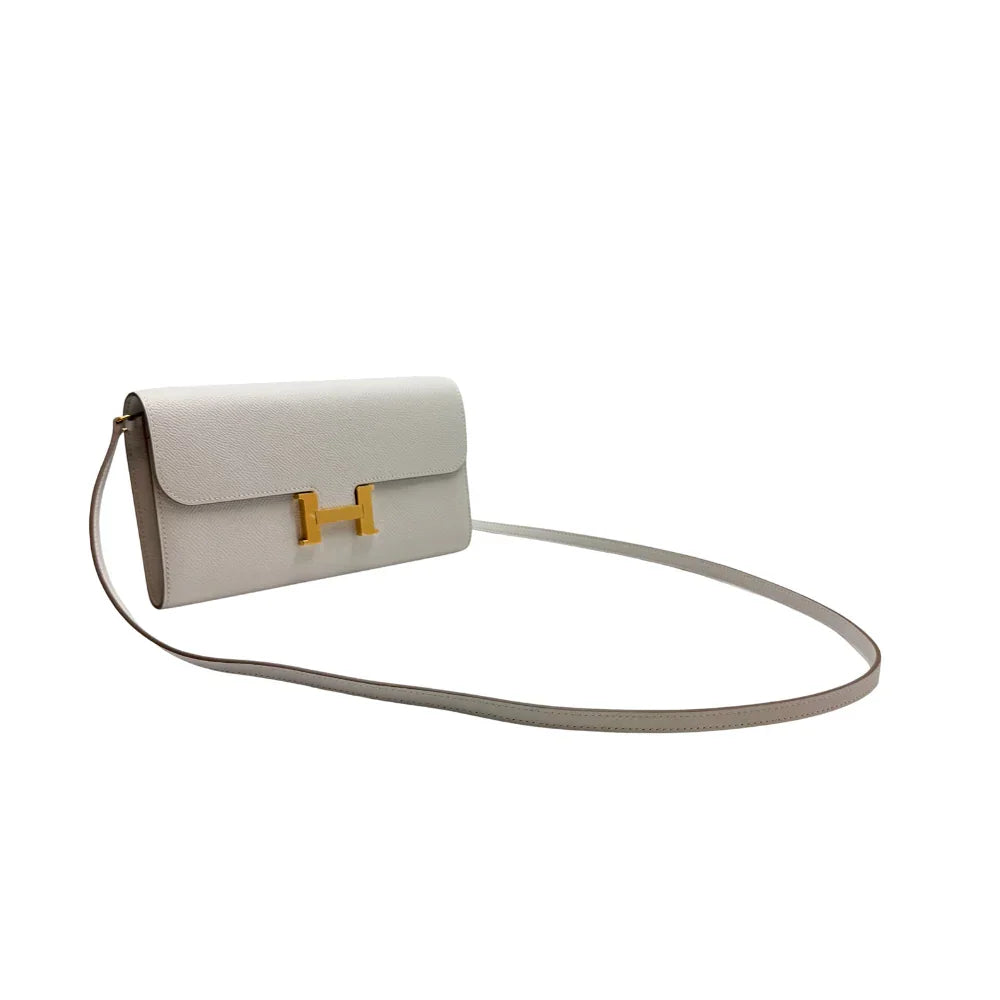 Hermés Constance To Go Shoulder Bag Nata Epsom Gold Hardware - Lost Designer
