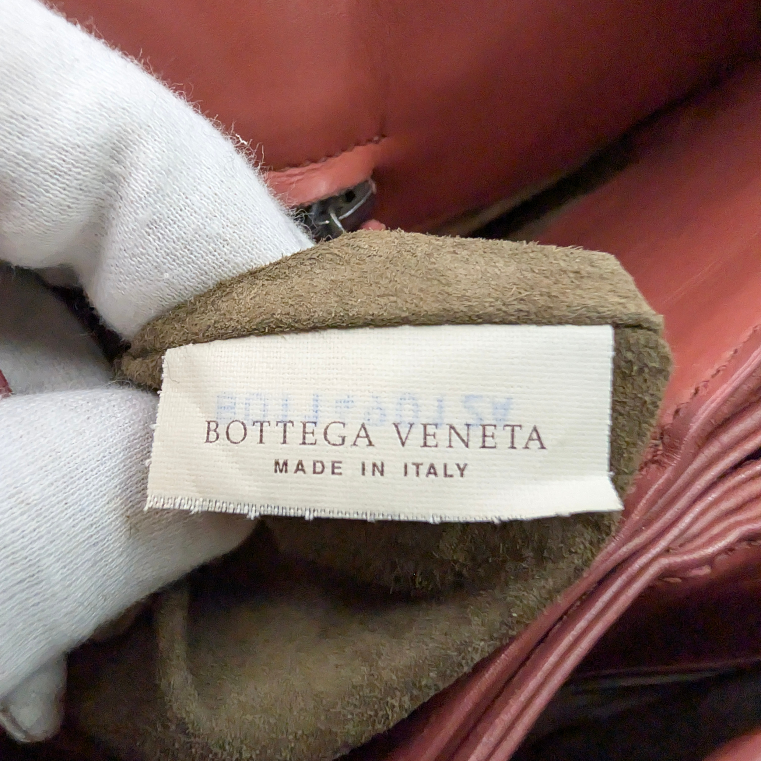 Bottega Veneta Intrecciato Roma Large Bag Pink