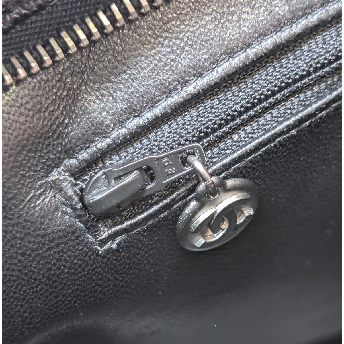 Chanel Medallion Tote Bag Caviar Black