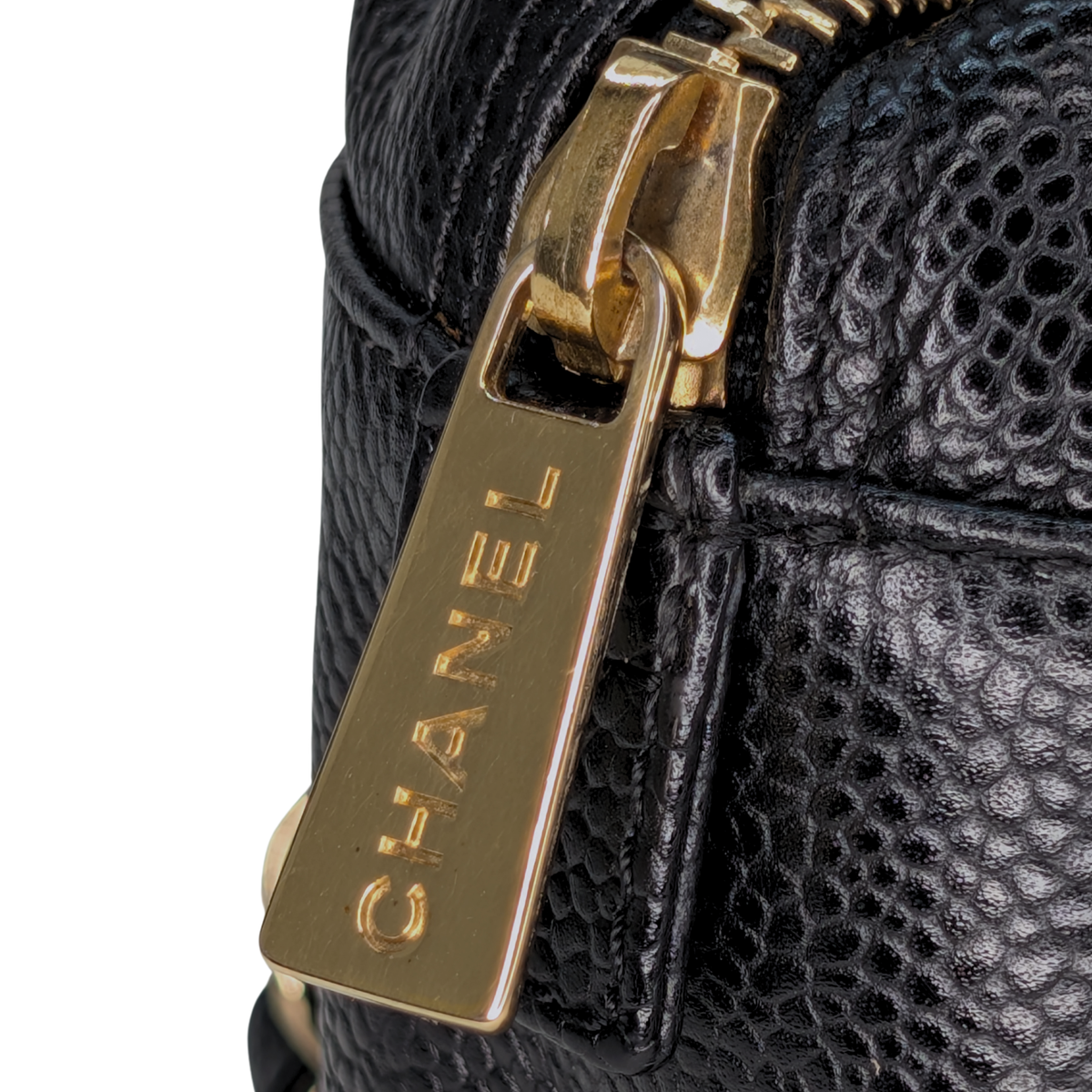 Chanel Shopping Tote Caviar Black