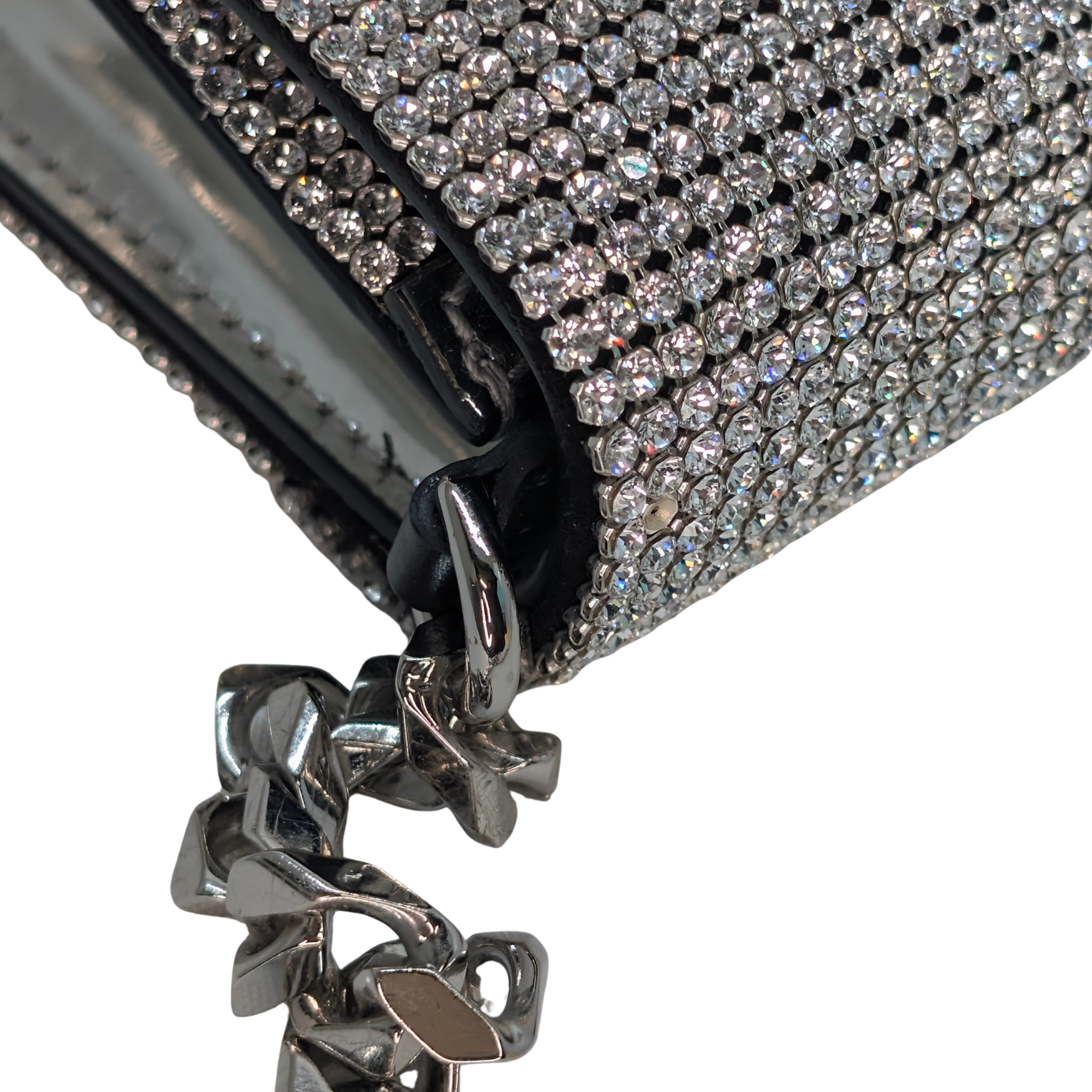 Dolce & Gabbana DG Logo Crystals Embellished Bag