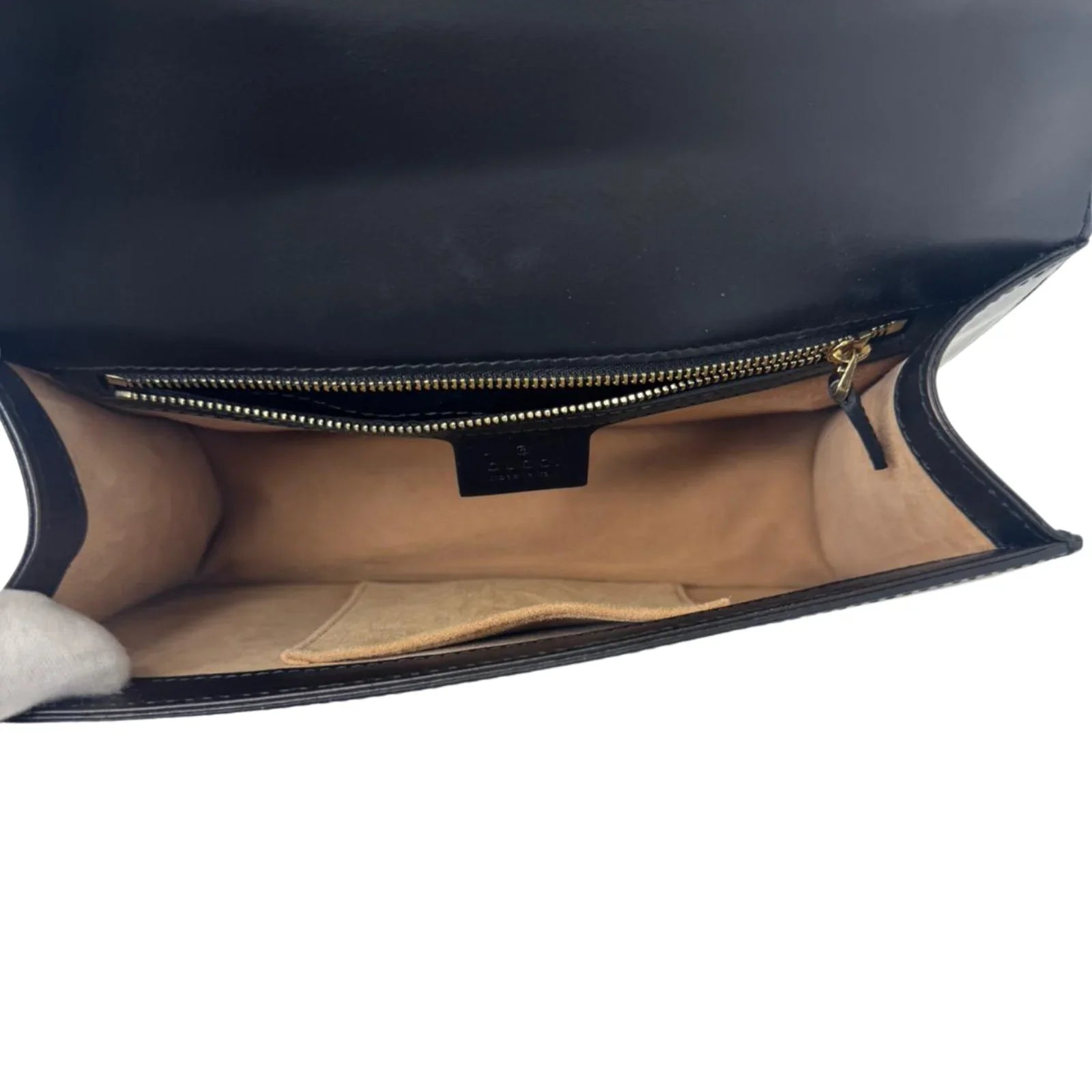 Gucci Small Sylvie Leather Black - Lost Designer