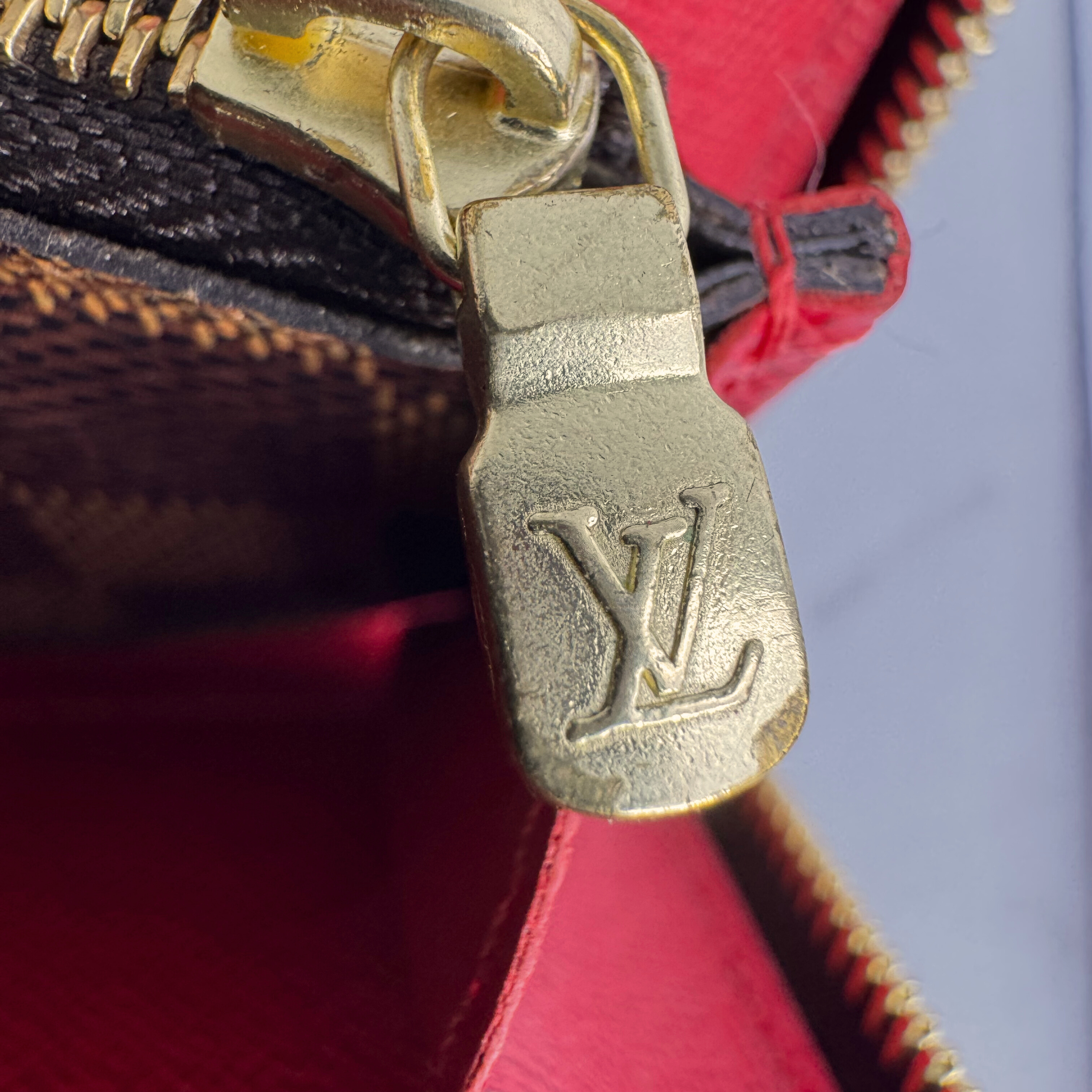 Louis Vuitton Clémence Canvas Wallet