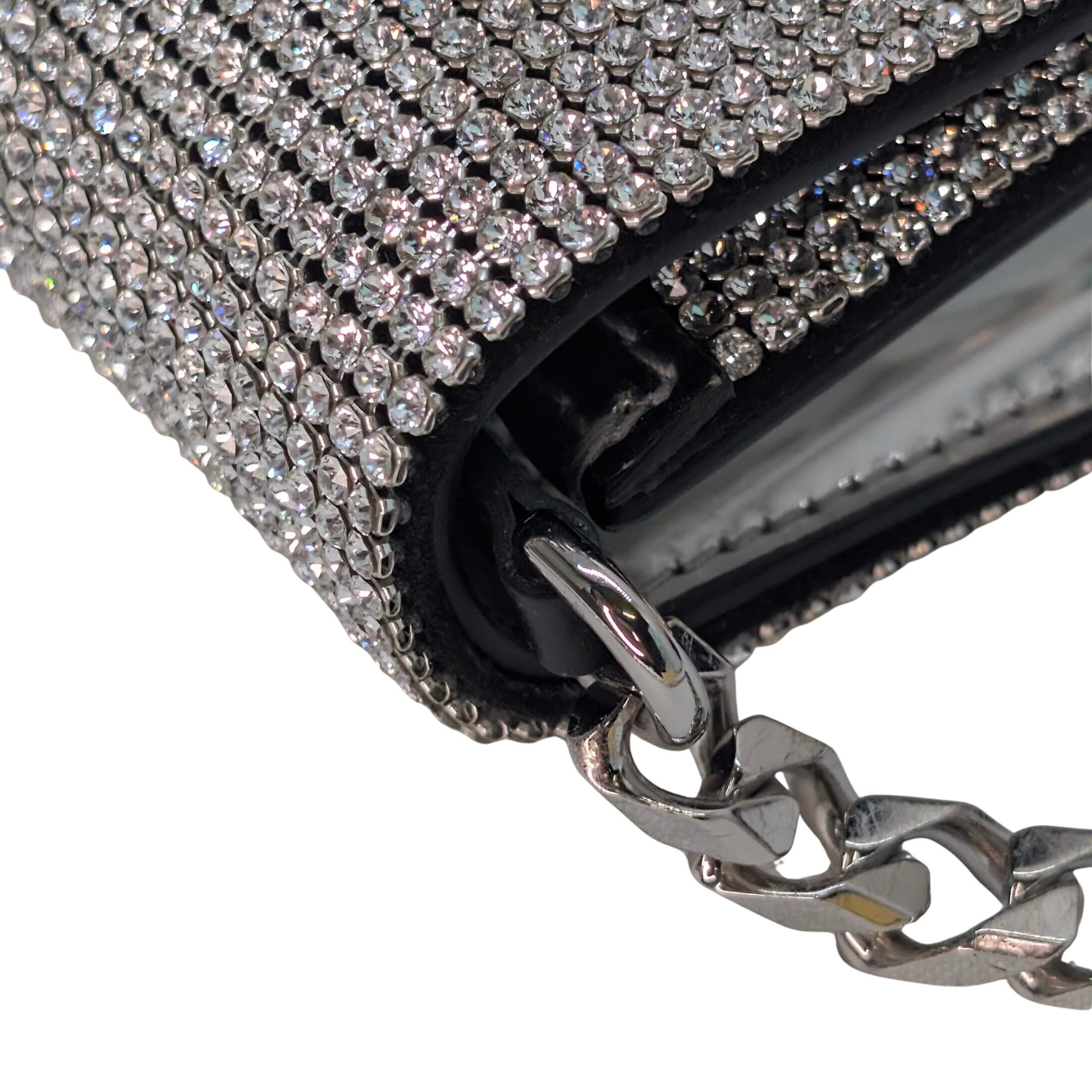 Dolce & Gabbana DG Logo Crystals Embellished Bag