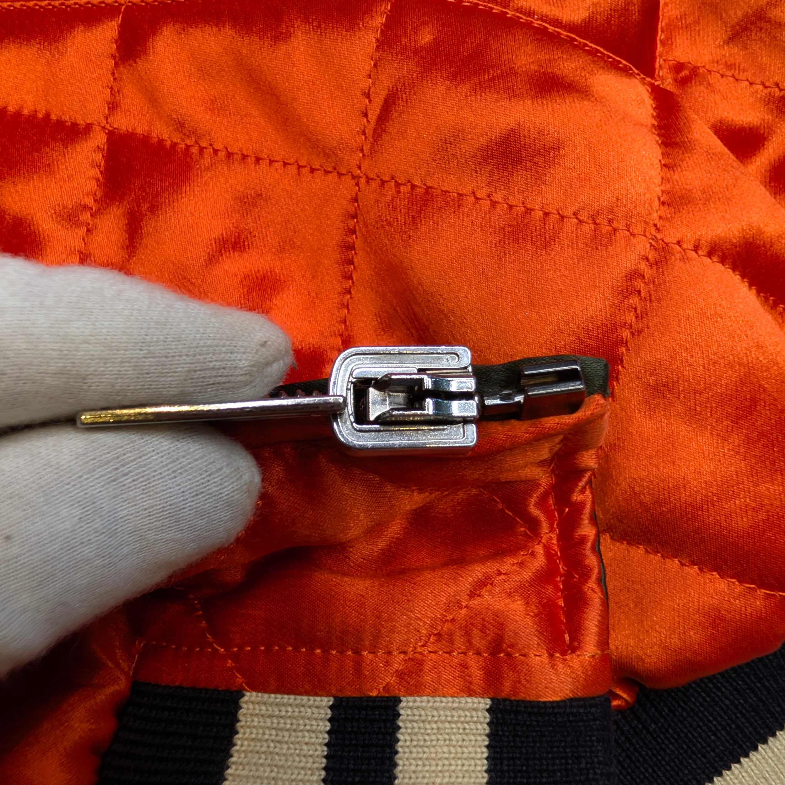 Gucci Reversible Varsity Bomber Jacket M 48