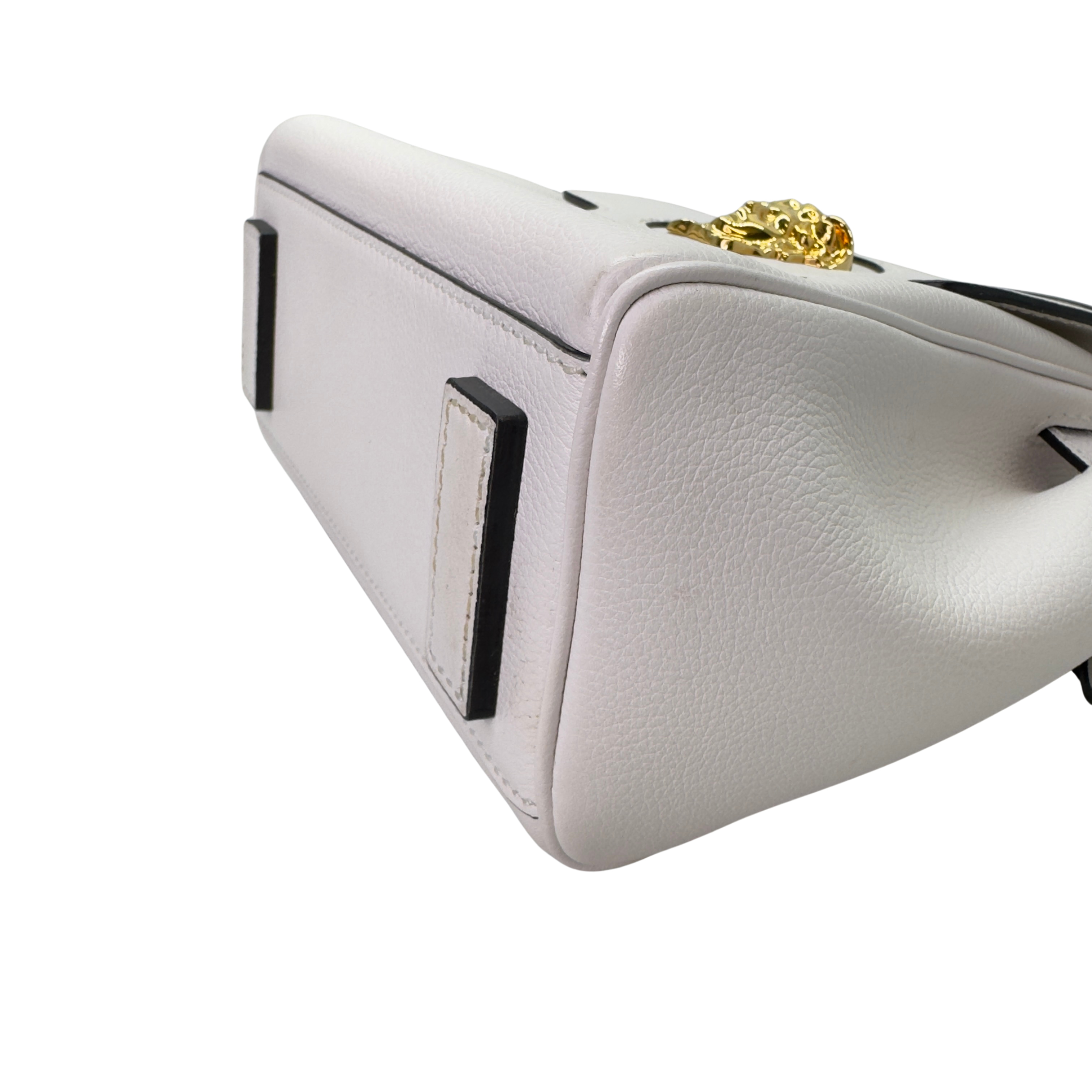 Versace La Medusa Small Crossbody Bag White