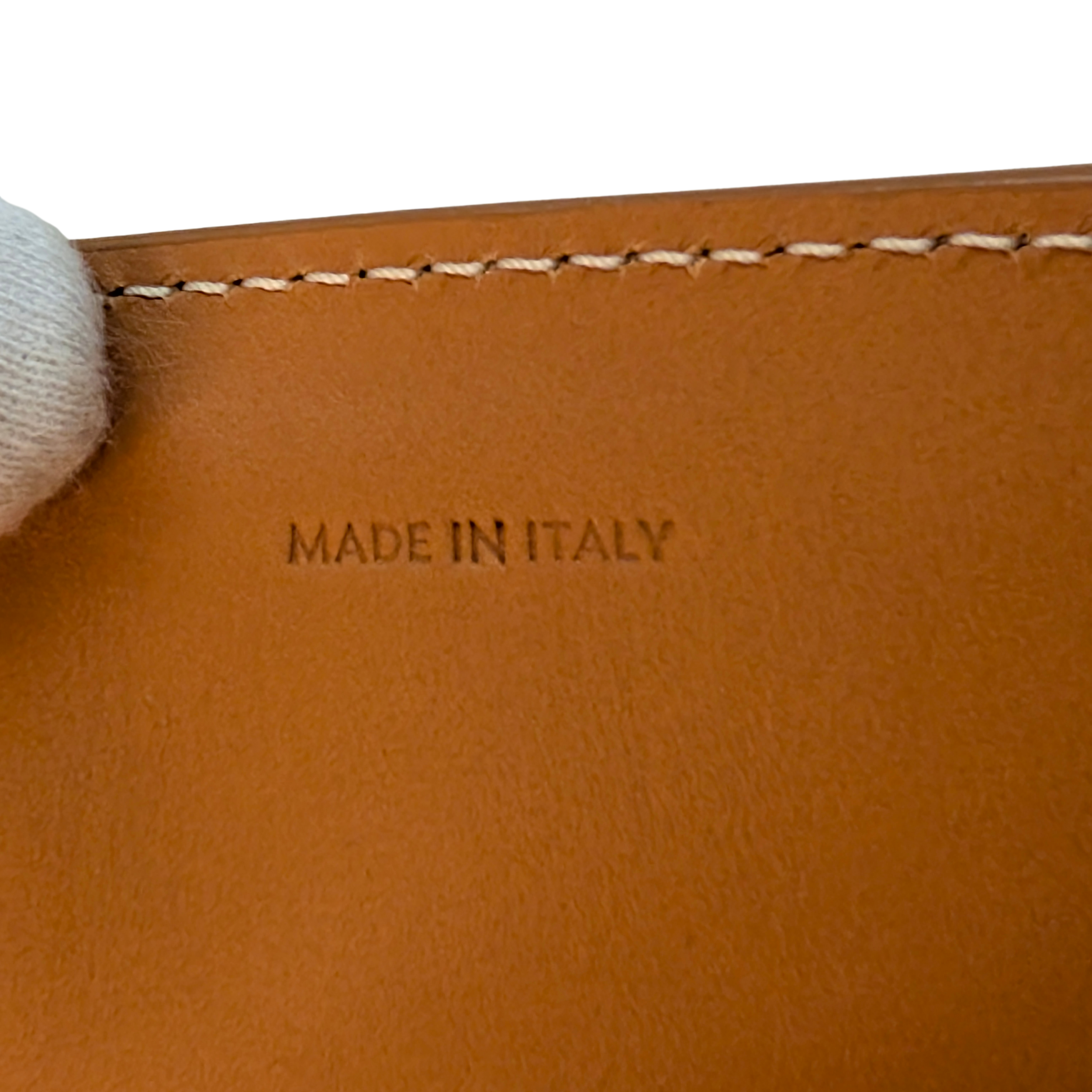 Celine Leather X Canvas Cabas Vertical Tote Bag Large