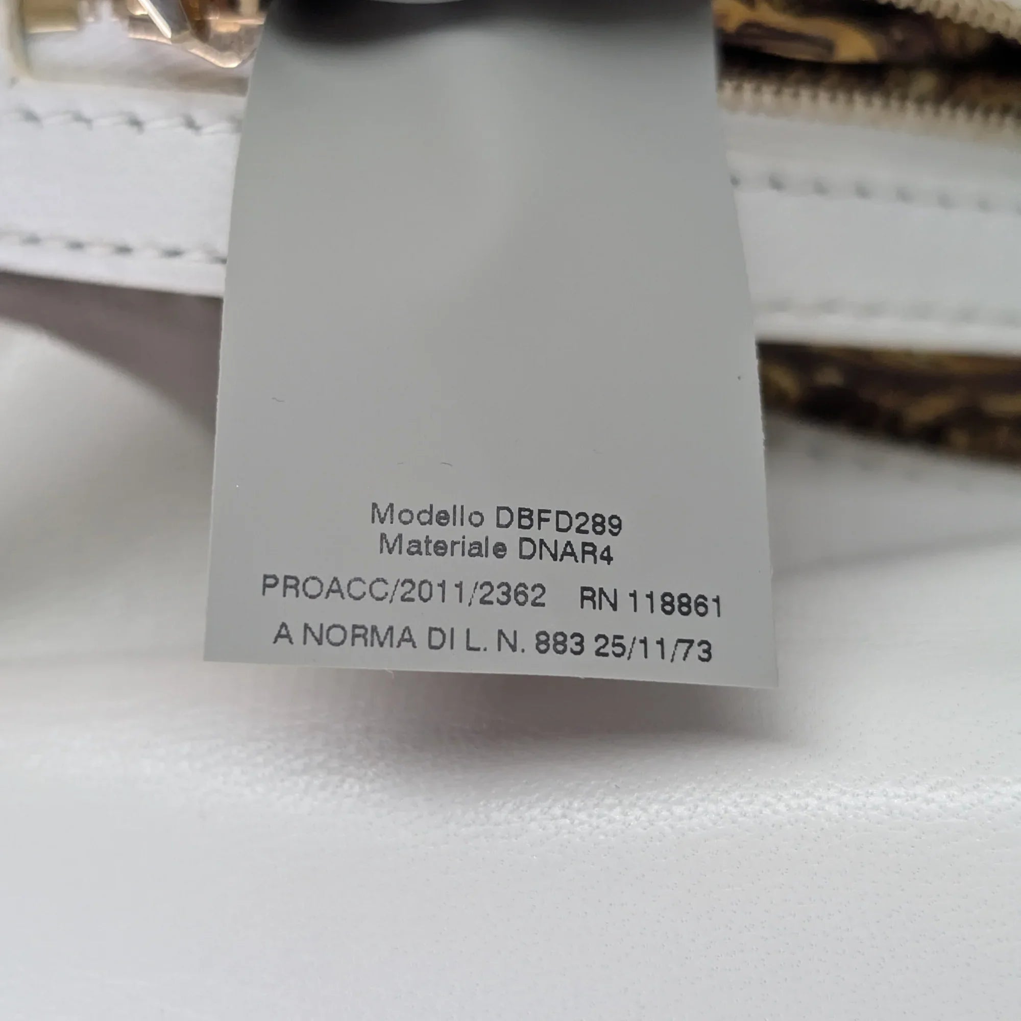 Versace Vanitas Barocco Handbag White - Lost Designer