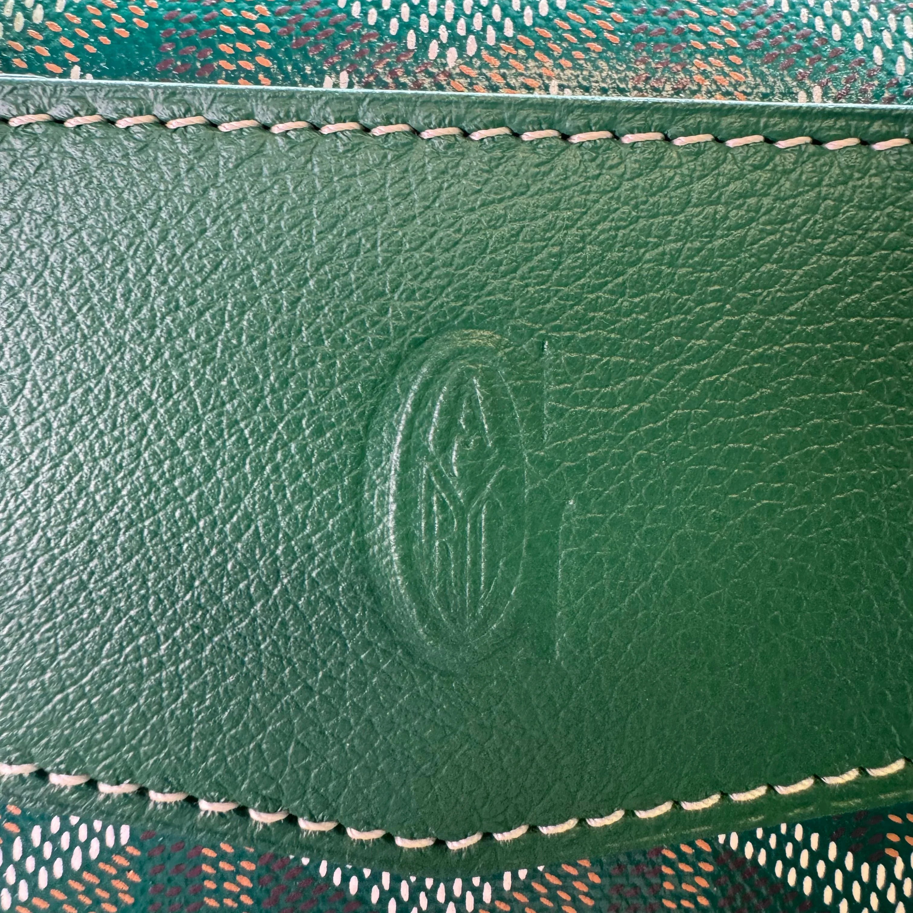 Goyard Cisalpin Backpack Bag Coated Canvas Green - Lost Designer