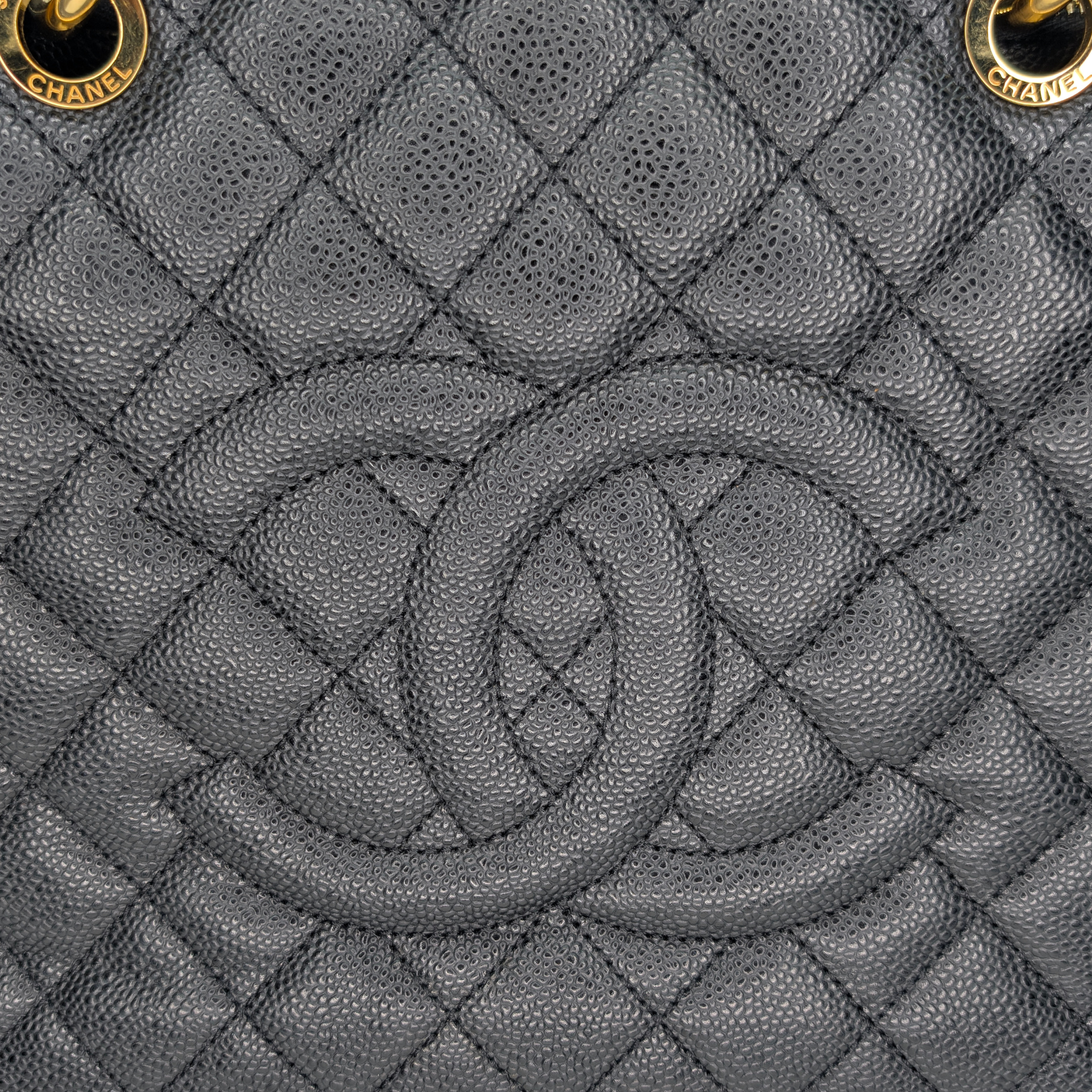 Chanel Grand Shopping Tote Bag Black