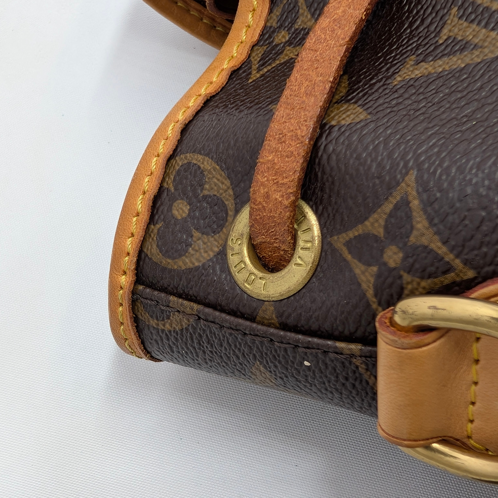Louis Vuitton Bosphore Monogram Backpack Brown
