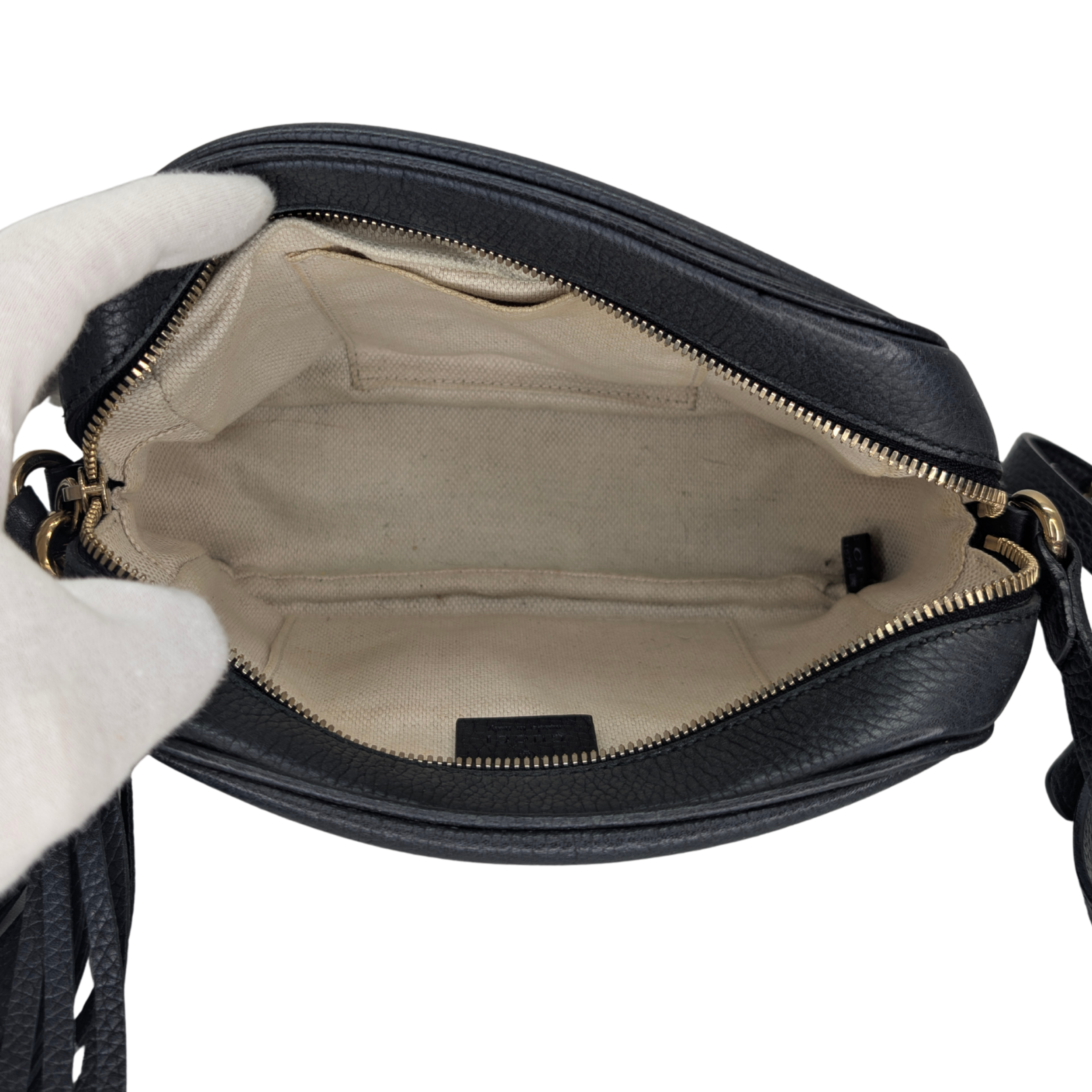 Gucci Soho Disco Camera Bag Black