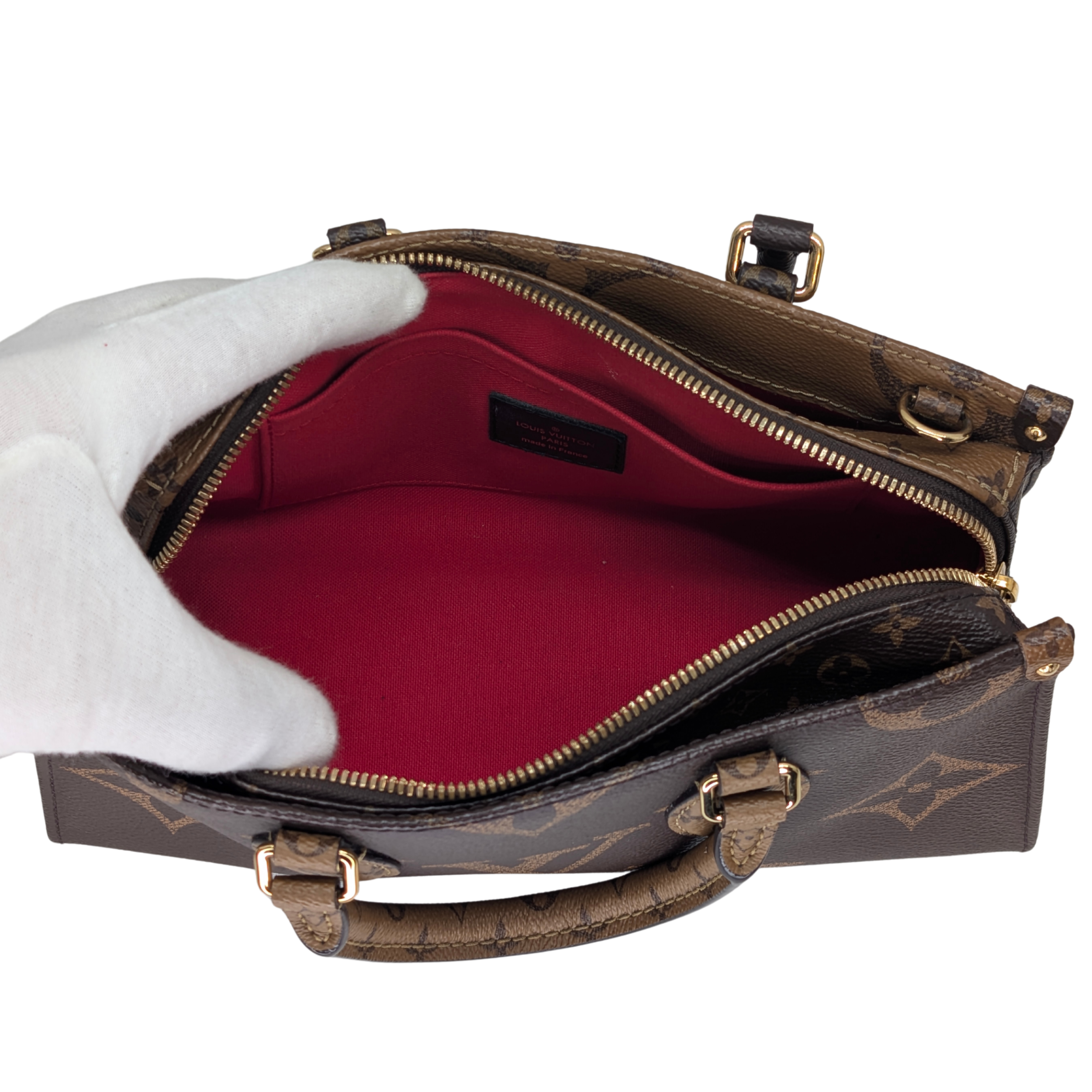 Louis Vuitton OnTheGo East West Monogram Giant Reverse Bag
