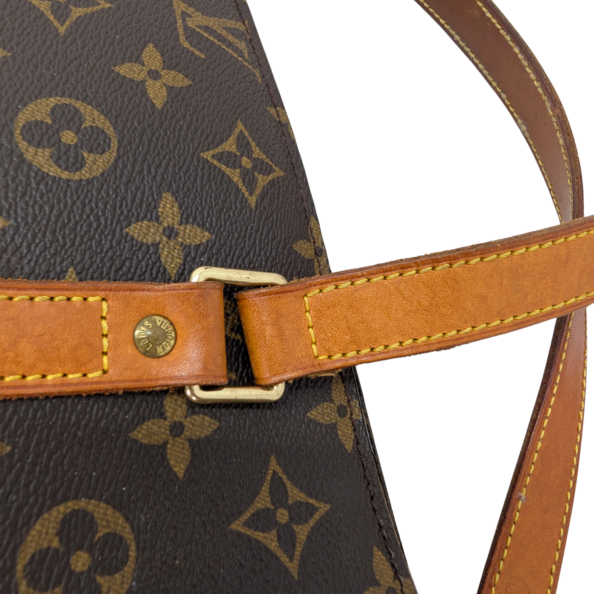 Louis Vuitton Babylone Monogram Tote Bag Brown