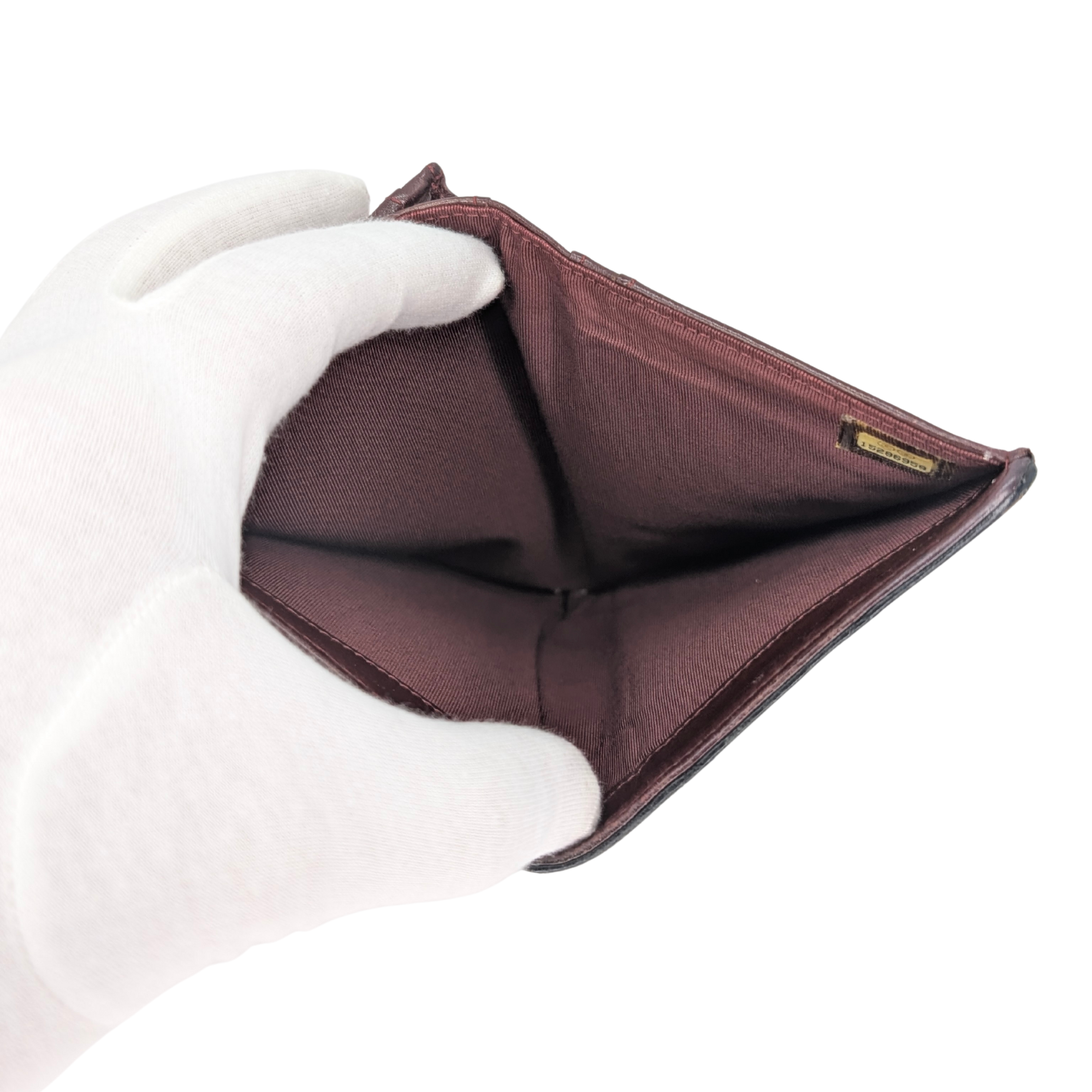 Chanel Lambskin Leather Wallet Black