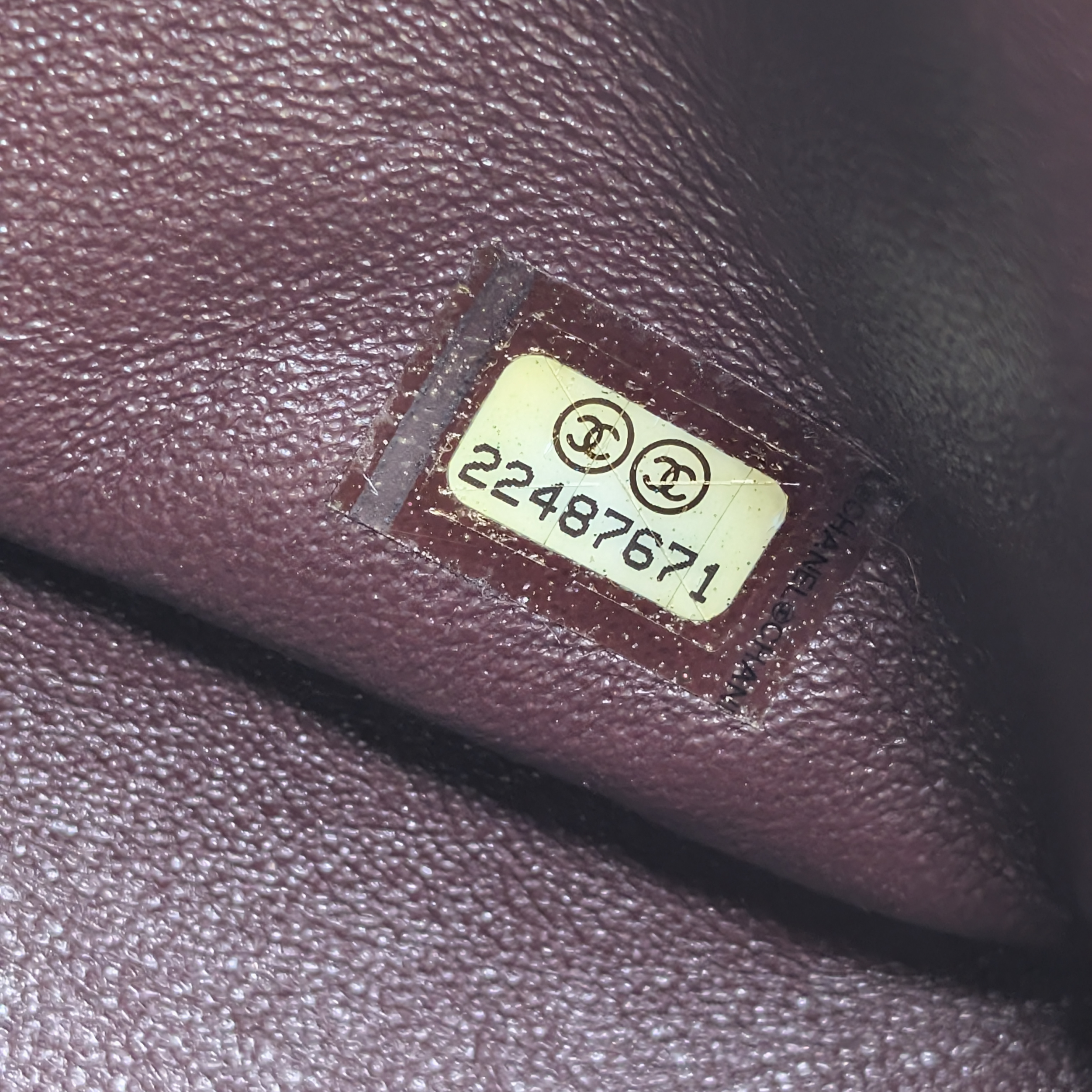 Chanel Chanel 2.55 Reissue 227 Flap Bag 22 Series Black