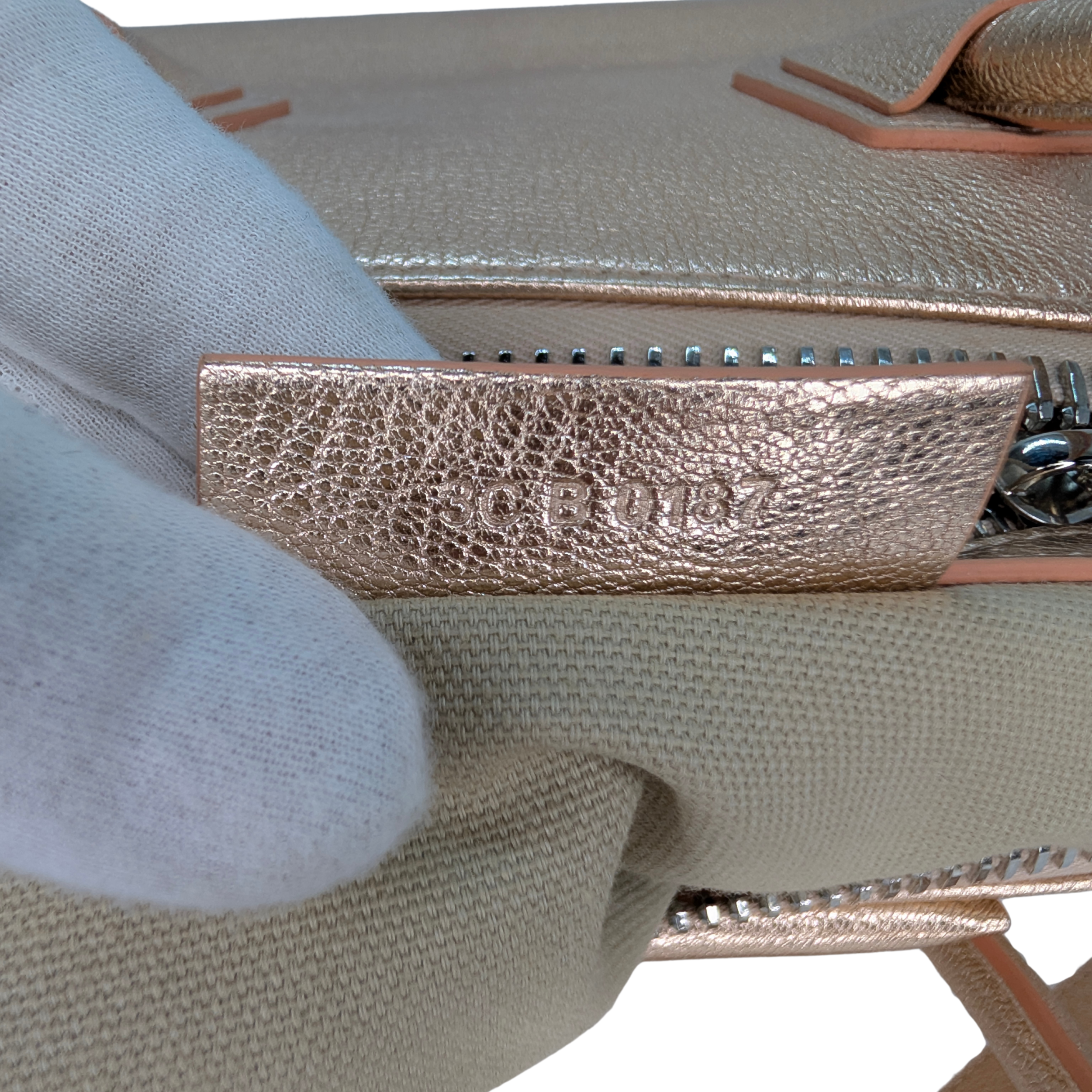 Givenchy Antigona Small Sugar Goatskin Metalic Pink Bag