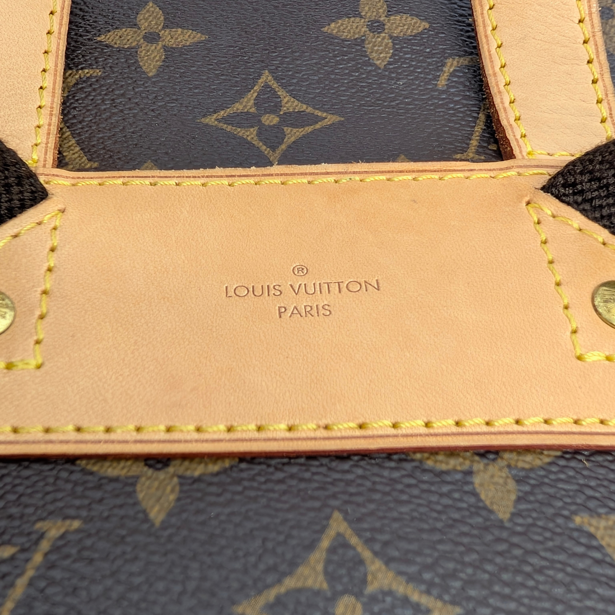 Louis Vuitton Bosphore Monogram Backpack Brown