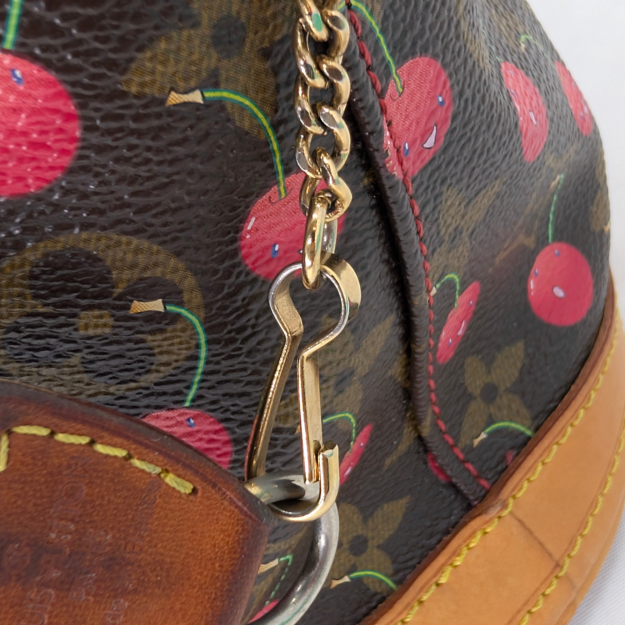 Louis Vuitton Cerises Bucket Murakami Cherry Handbag