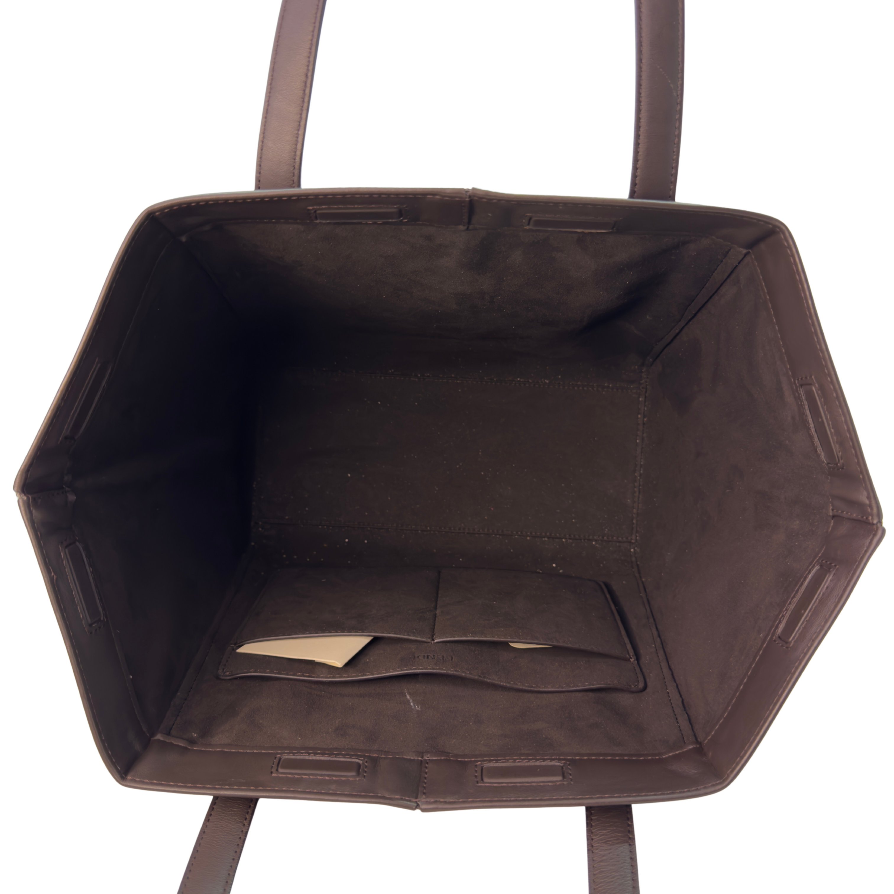 Fendi Origami Medium Fabric Tote Bag Brown