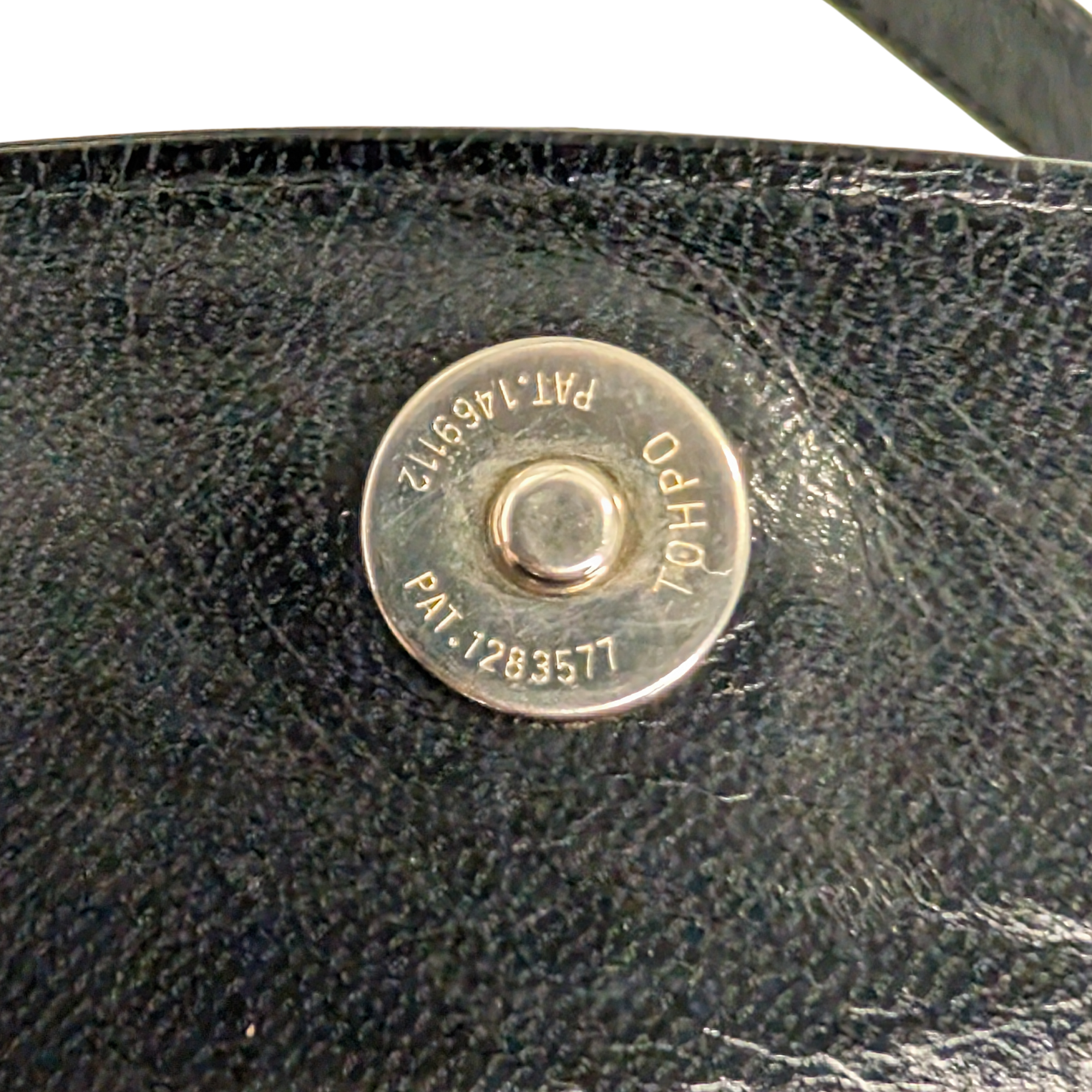 Saint Laurent Black Lizard Embossed Crossbody/Shoulder Bag