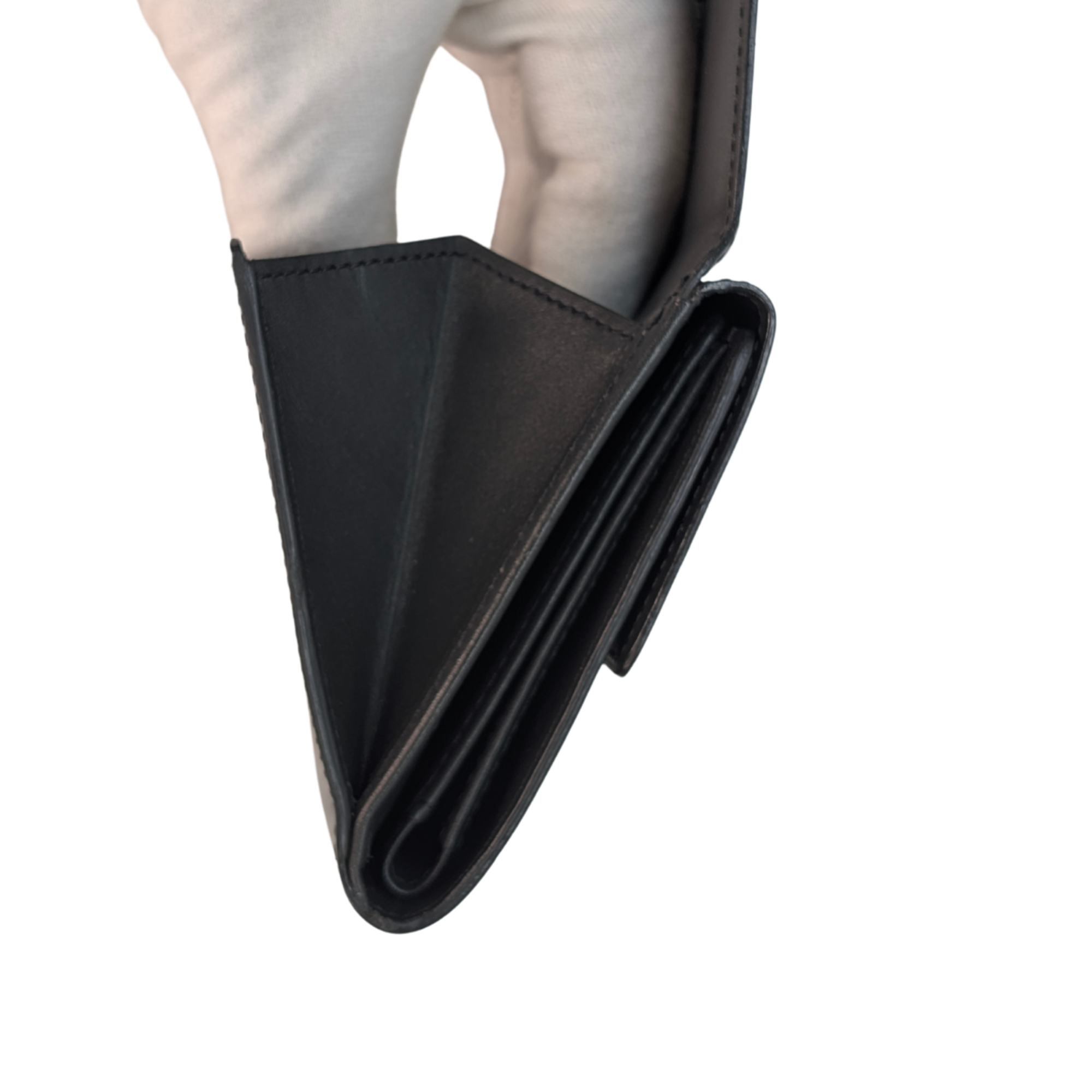 Louis Vuitton Vernis Charcoal Leather Wallet