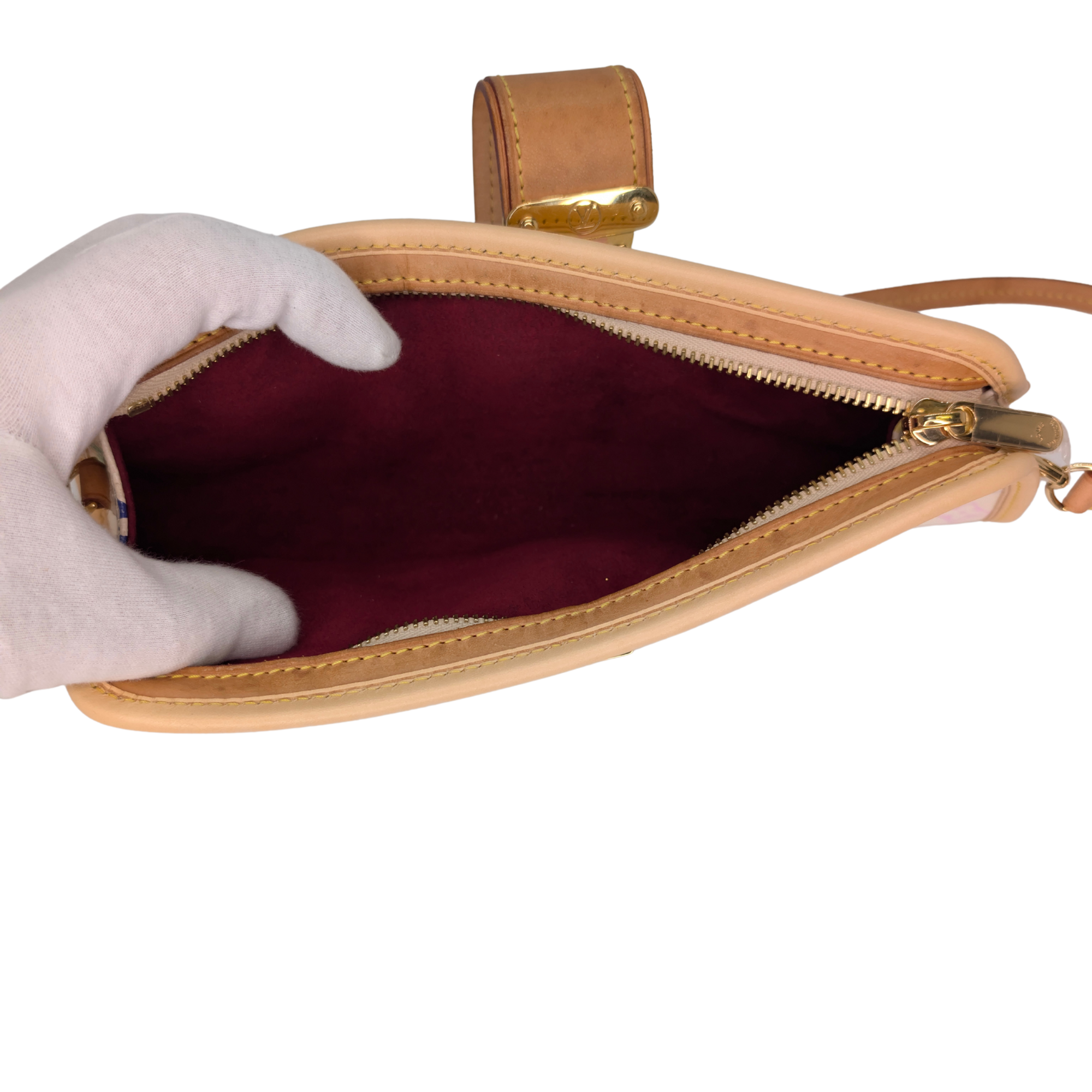 Louis Vuitton Shirley Shoulder Bag White