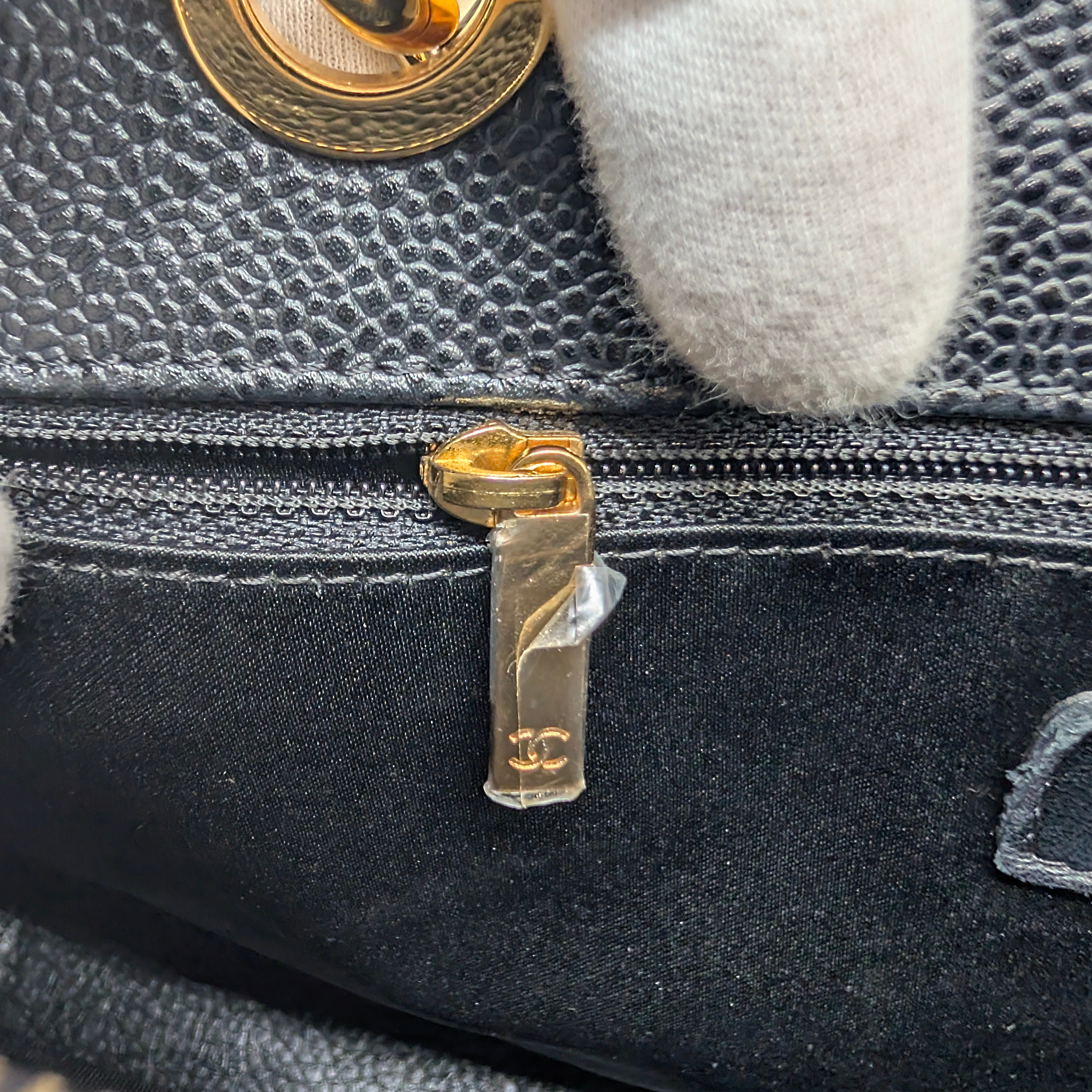 Chanel Grand Shopping Tote Bag Black