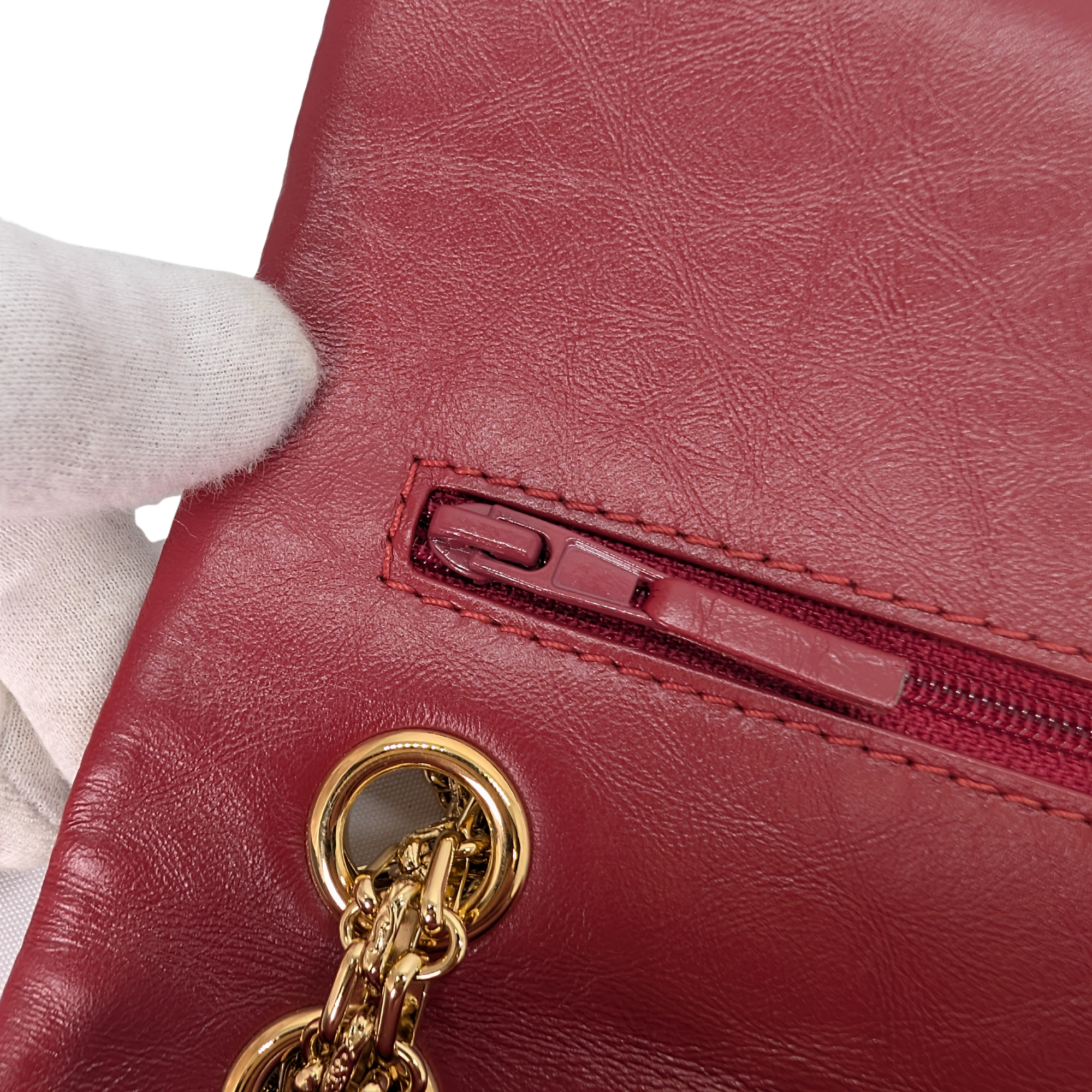 Chanel 2.55 Reissue 28 Series Double Flap Bag Red