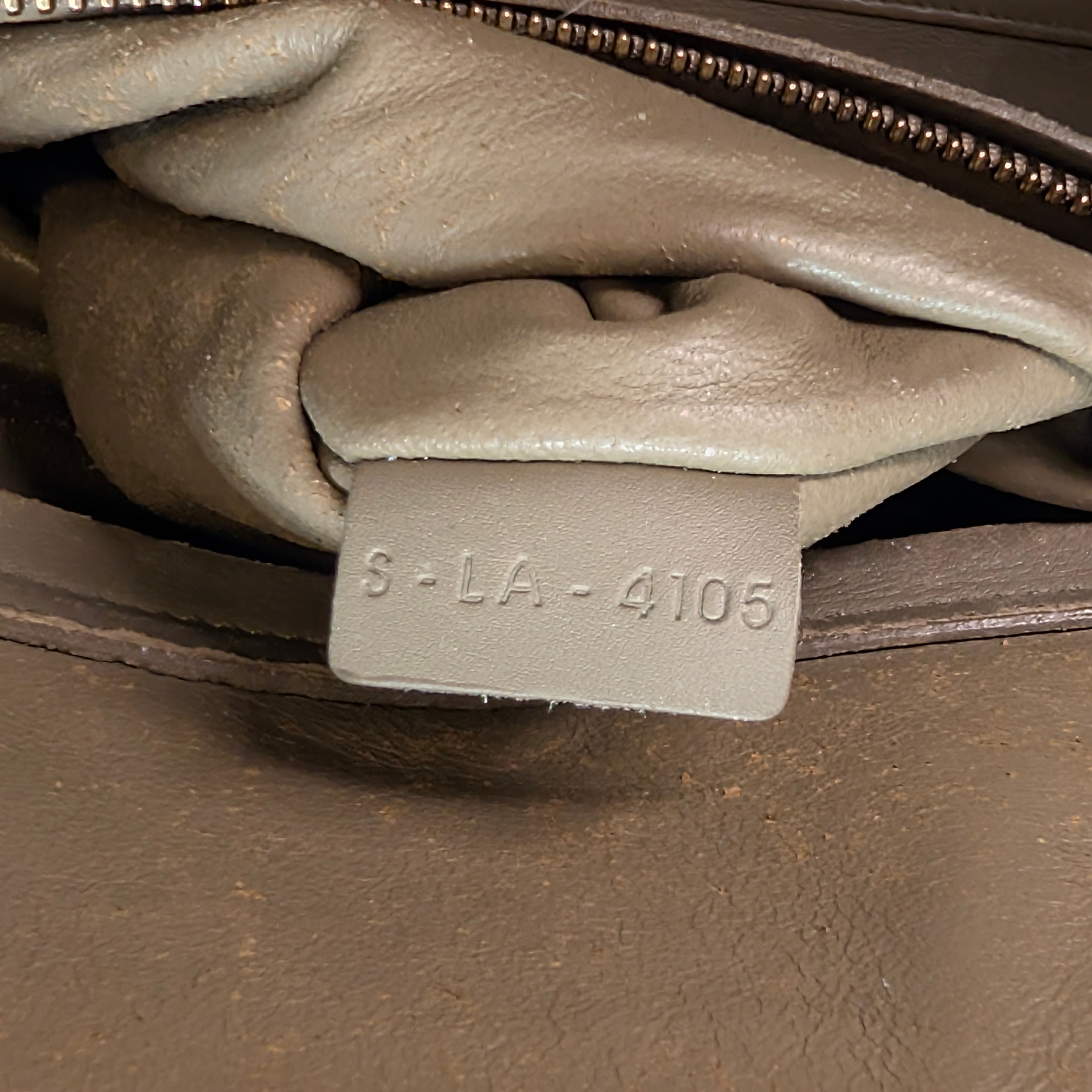 Celine Crocodile Embossed Medium Phantom Luggage Tote Bag Beige