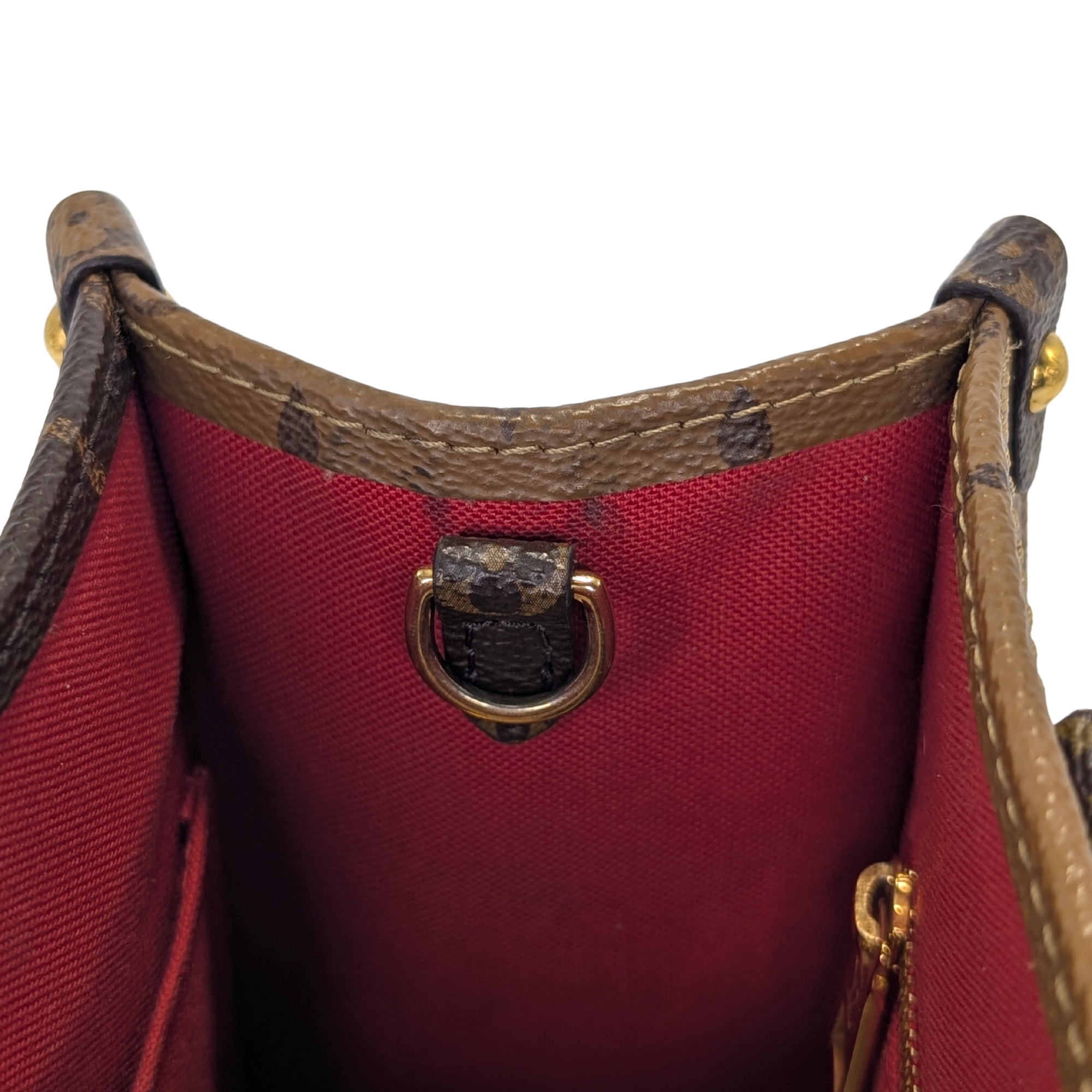 Louis Vuitton OnTheGo PM Monogram Handbag Brown