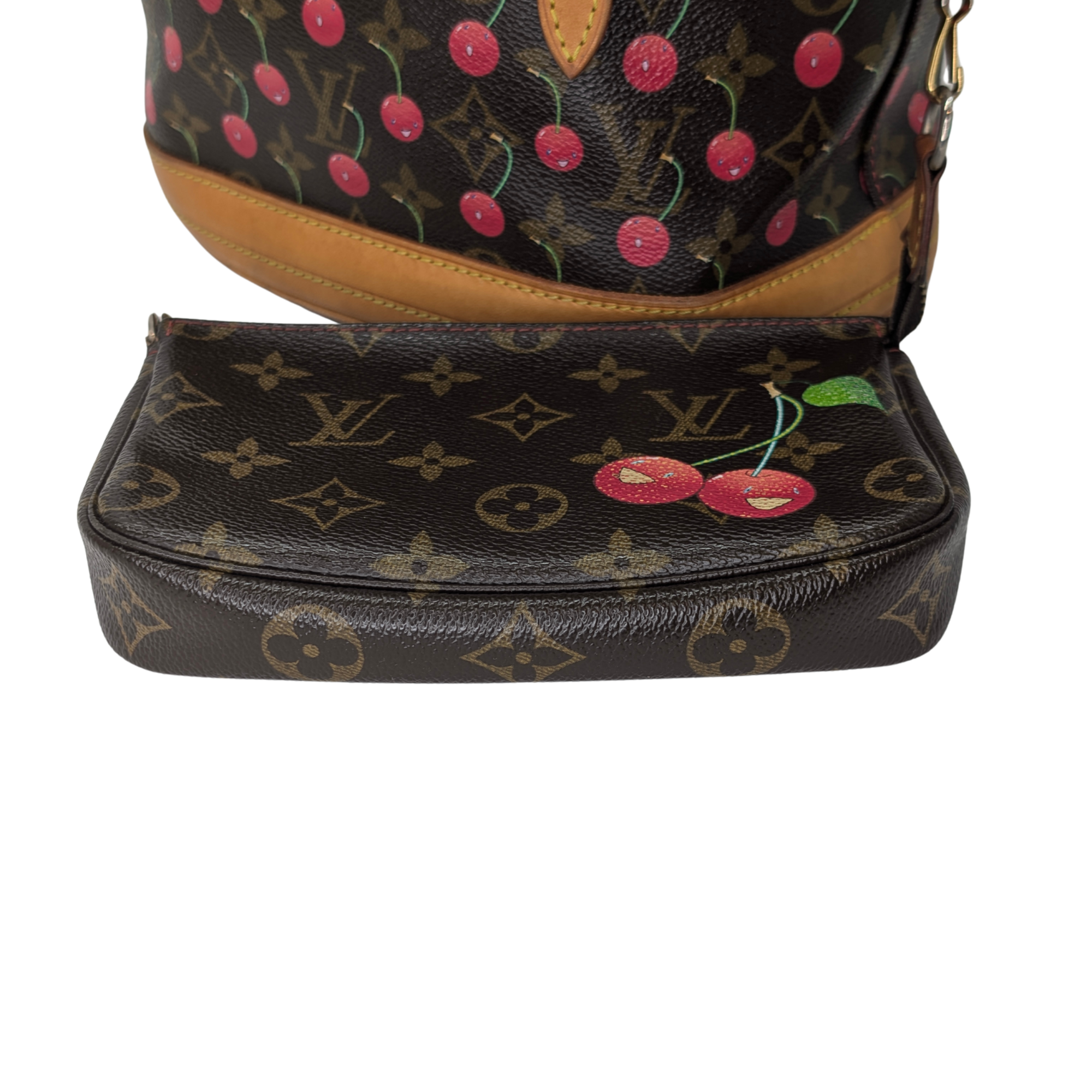 Louis Vuitton Cerises Bucket Murakami Cherry Handbag
